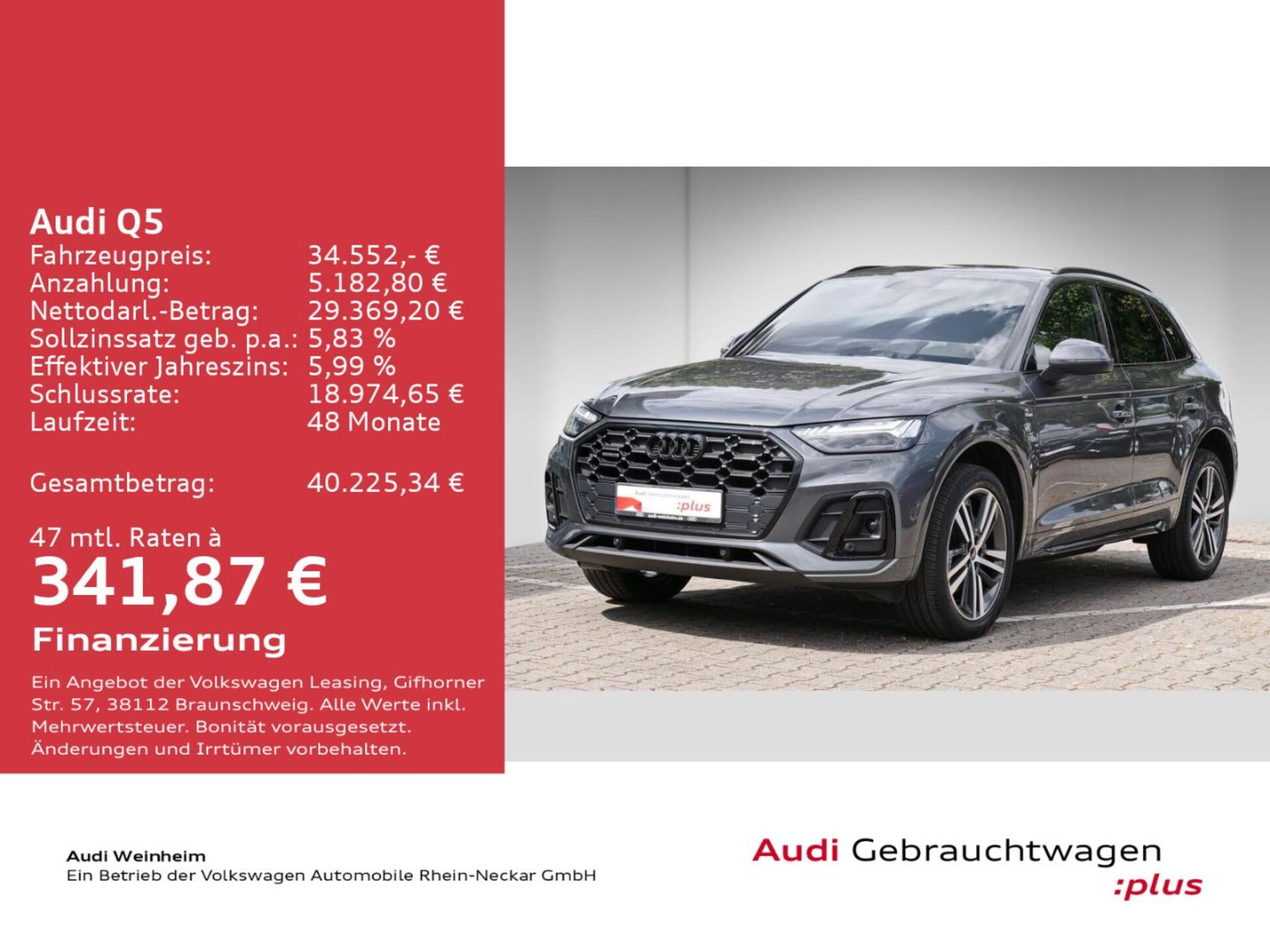 Audi Q5 SUV S line