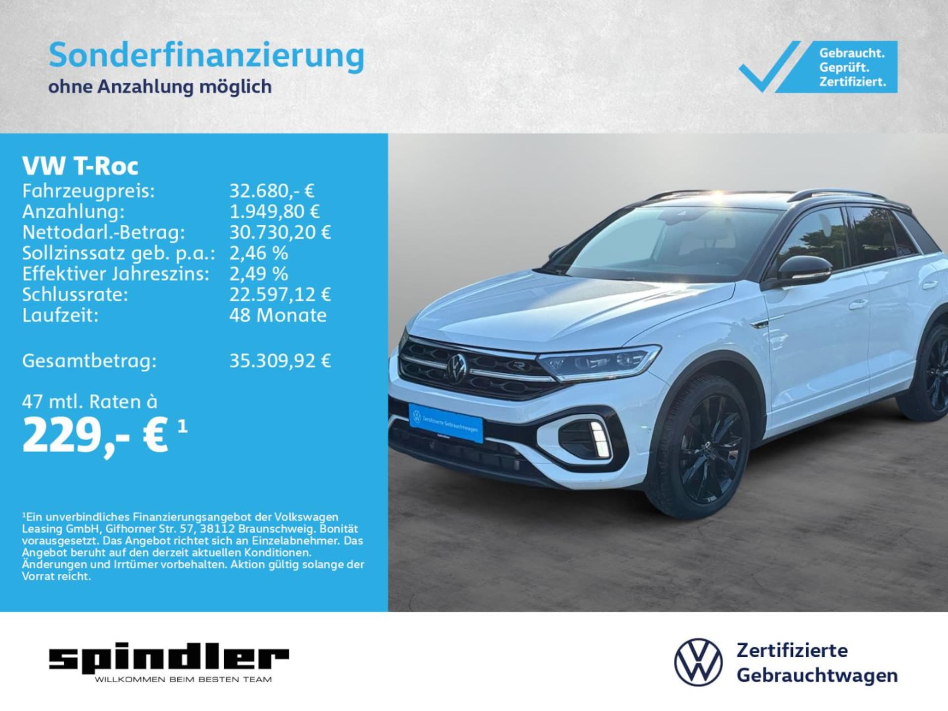 Volkswagen T-Roc R-Line