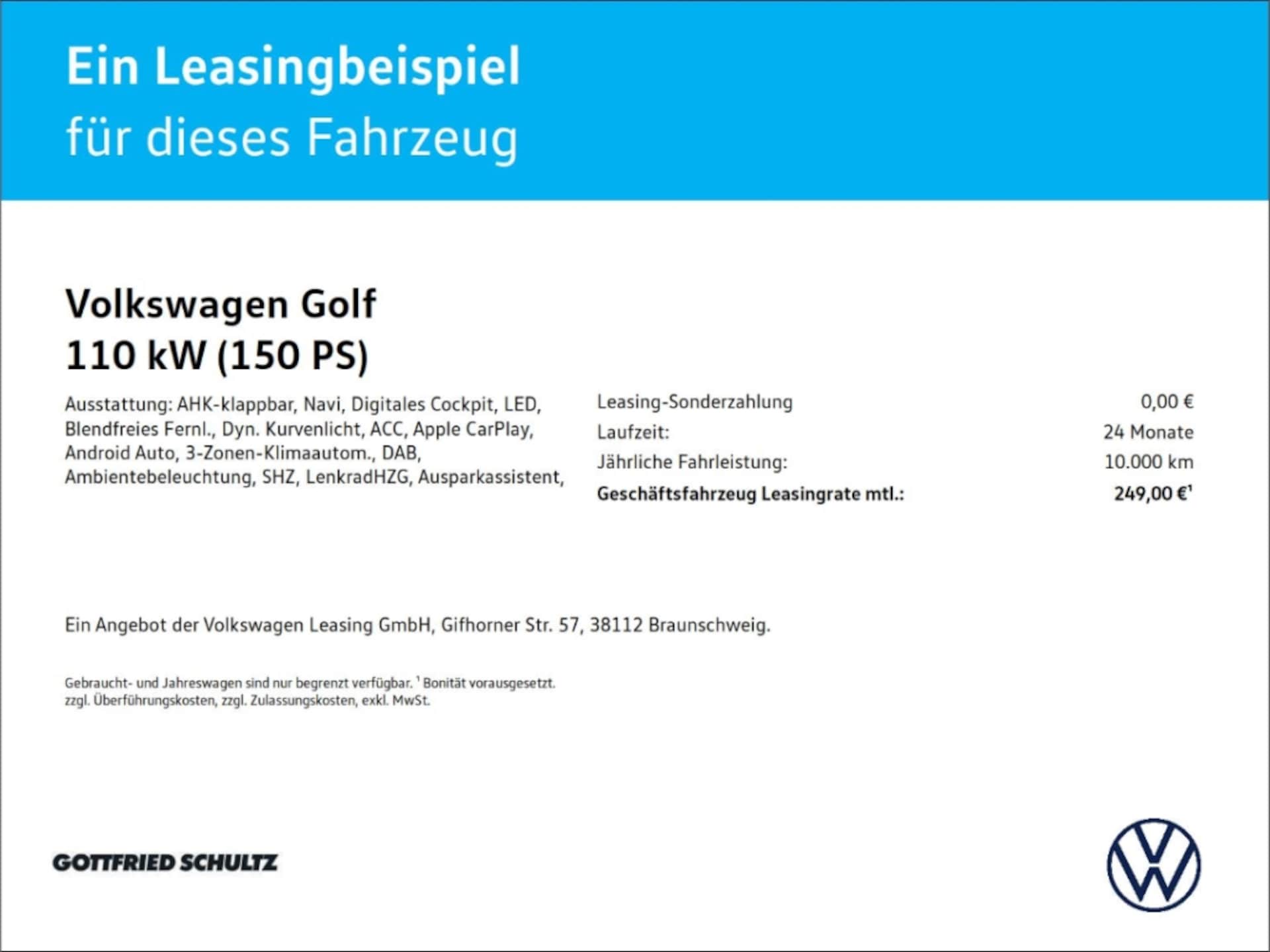 Volkswagen Golf Life