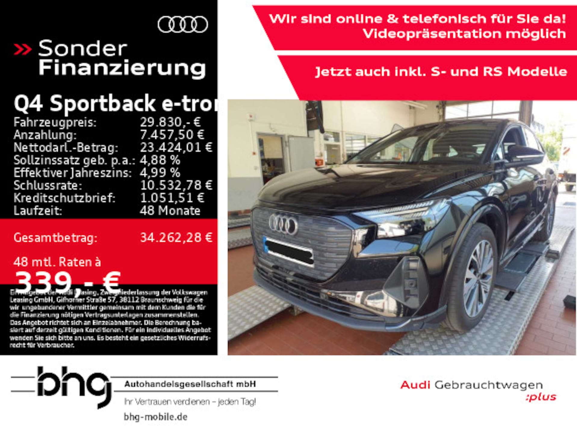 Audi Q4 Sportback e-tron