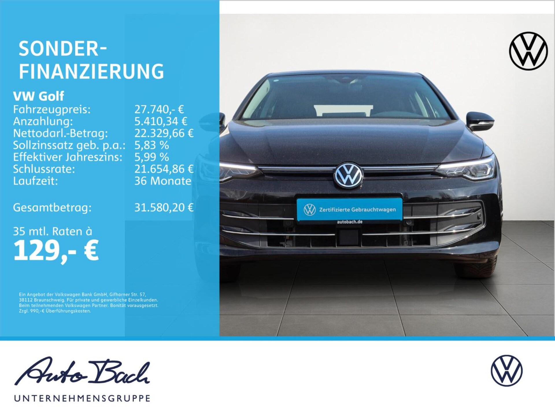 Volkswagen Golf Goal
