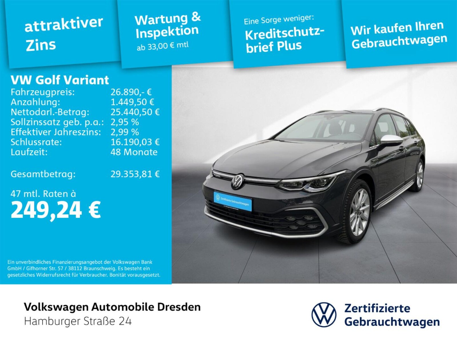 Volkswagen Golf Variant – Bild 2