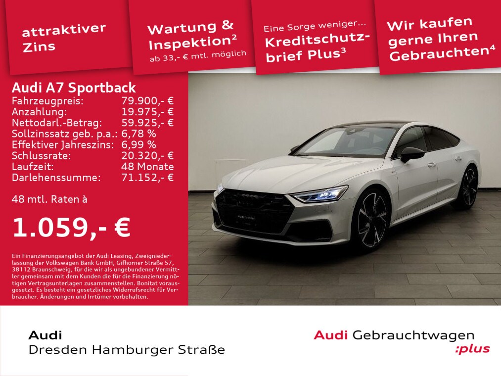 Image about Audi A7 Sportback 55 TFSI quattro S tronic