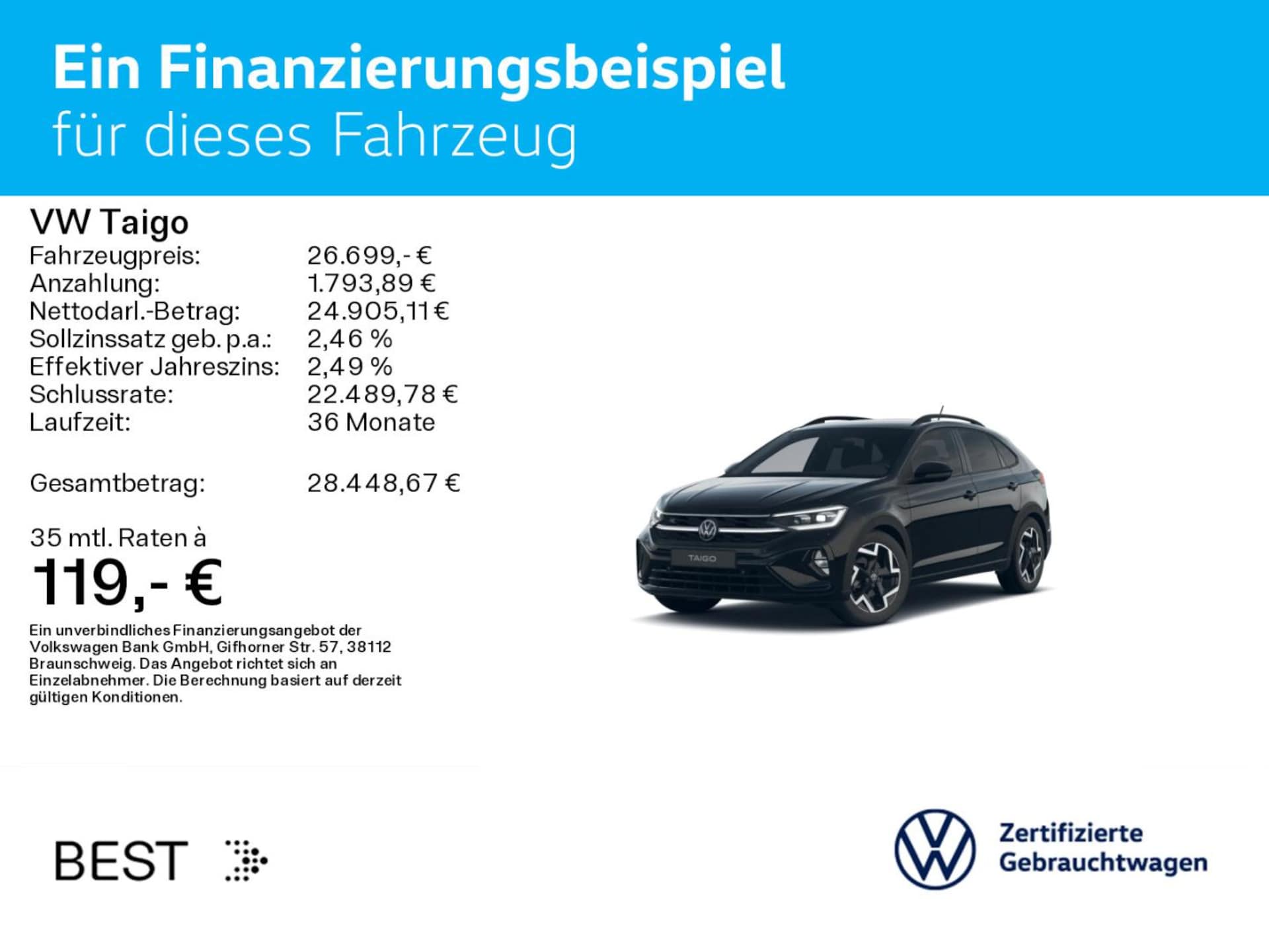Volkswagen Taigo R-Line