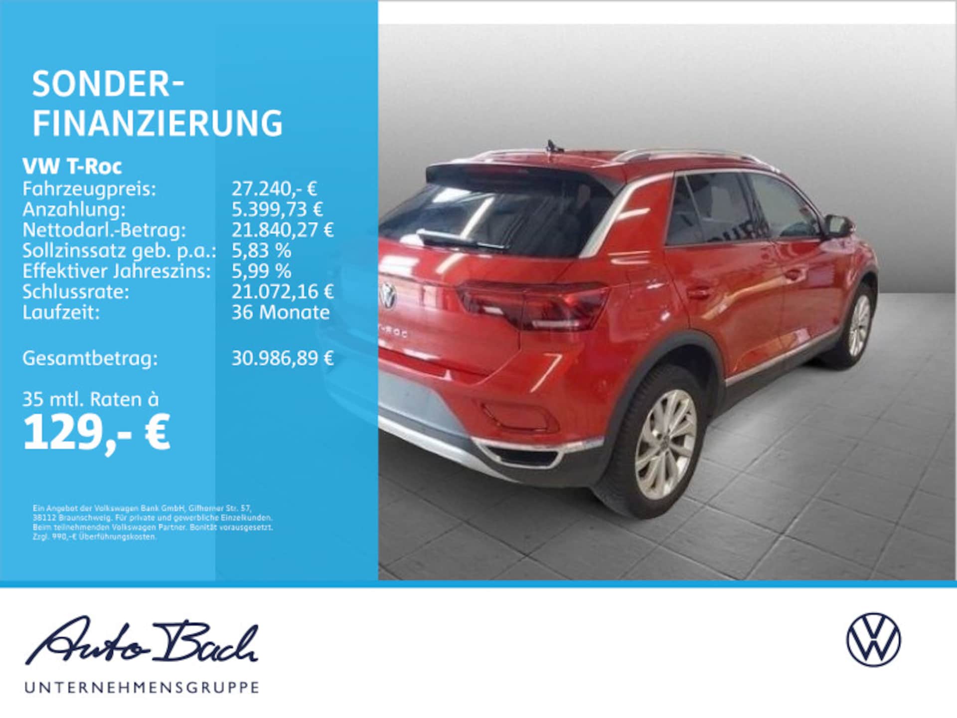 Volkswagen T-Roc Style