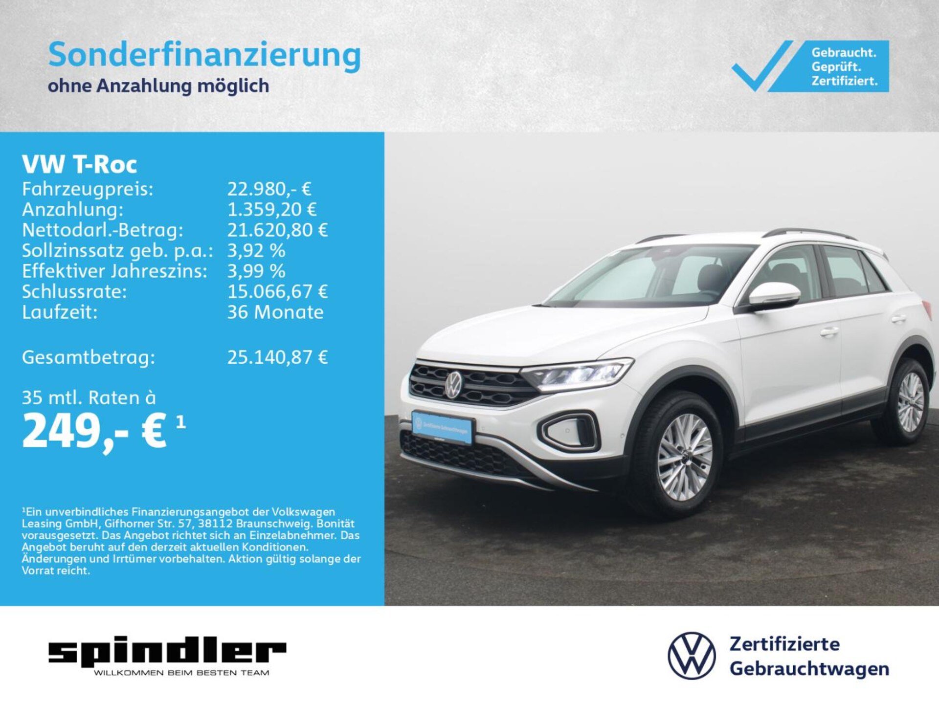 Volkswagen T-Roc Life
