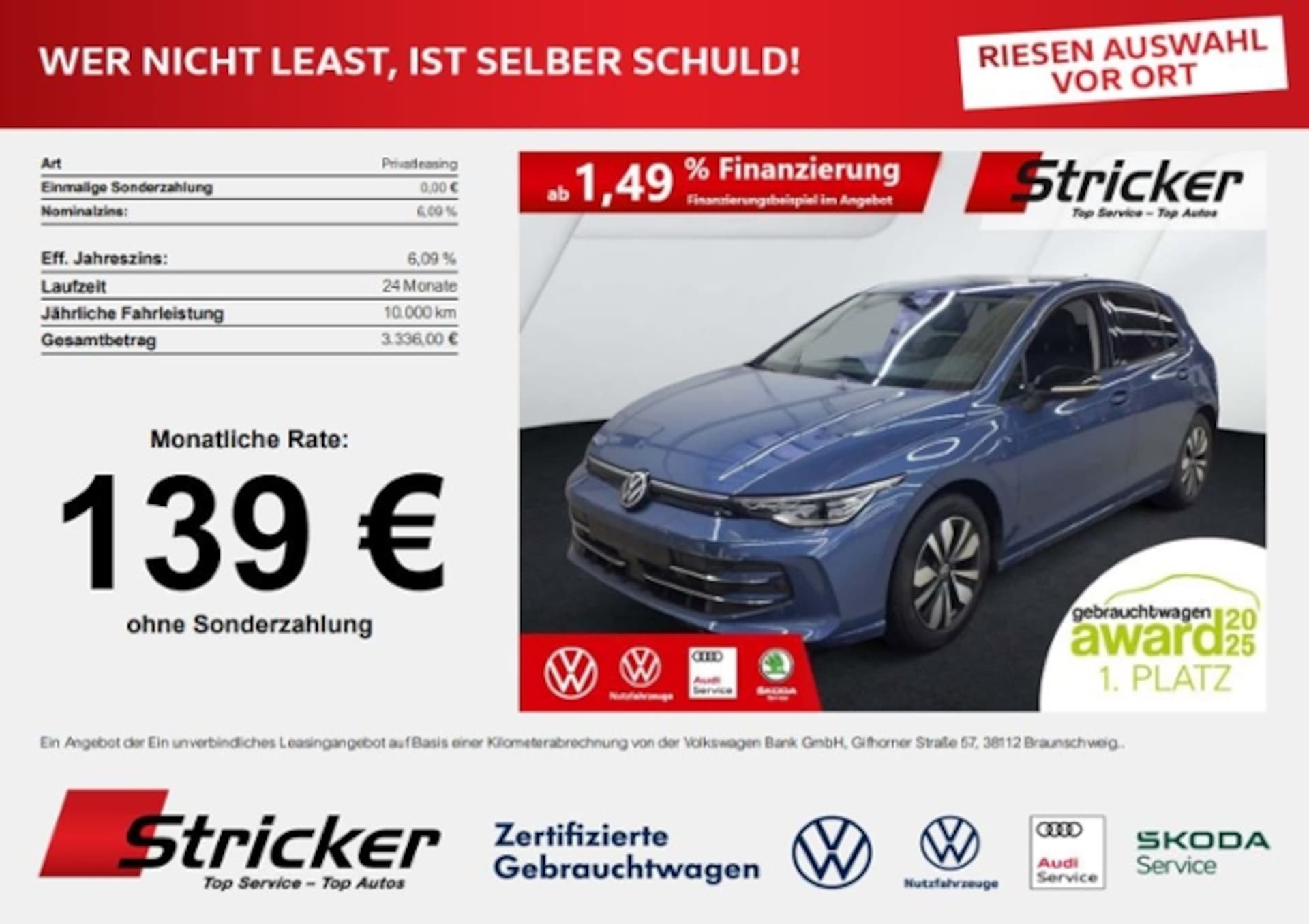 Volkswagen Golf Life