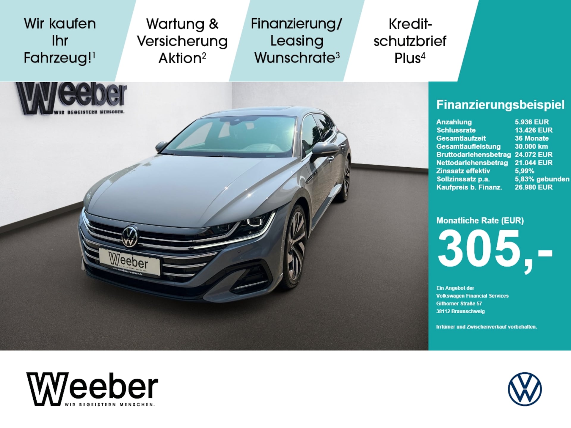 Volkswagen Arteon Shooting Brake R-Line
