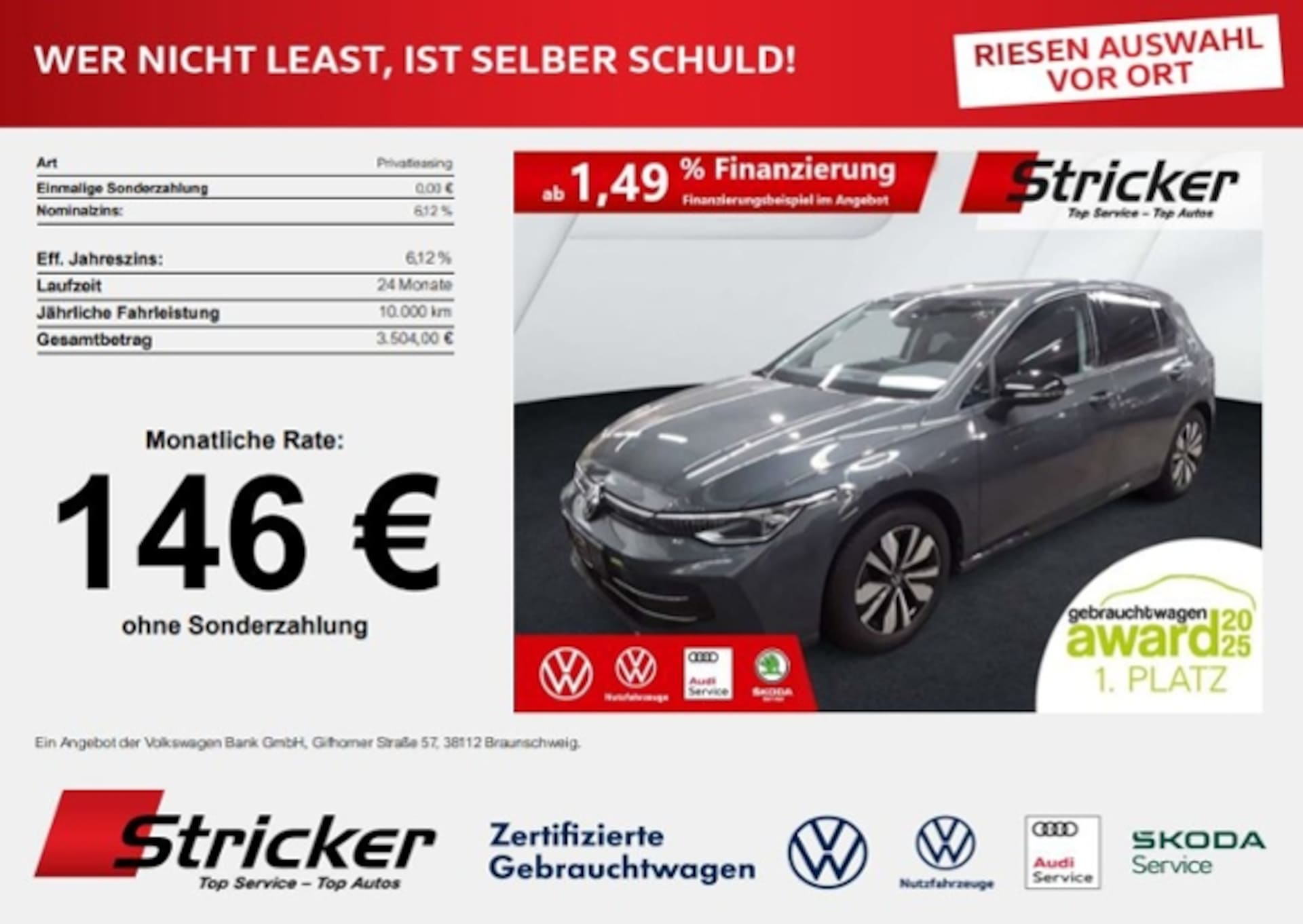 Volkswagen Golf Life