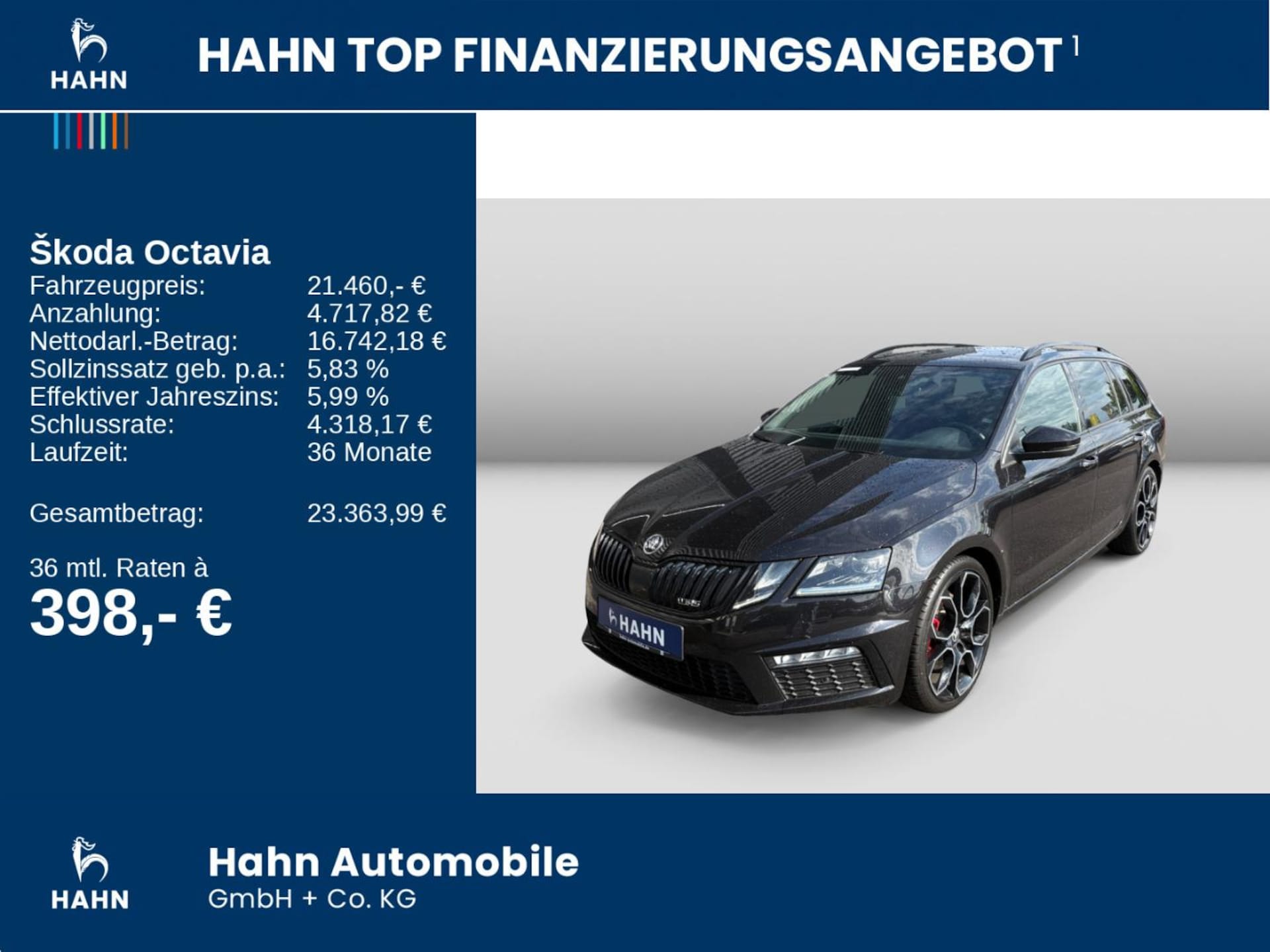 Skoda Octavia Combi RS