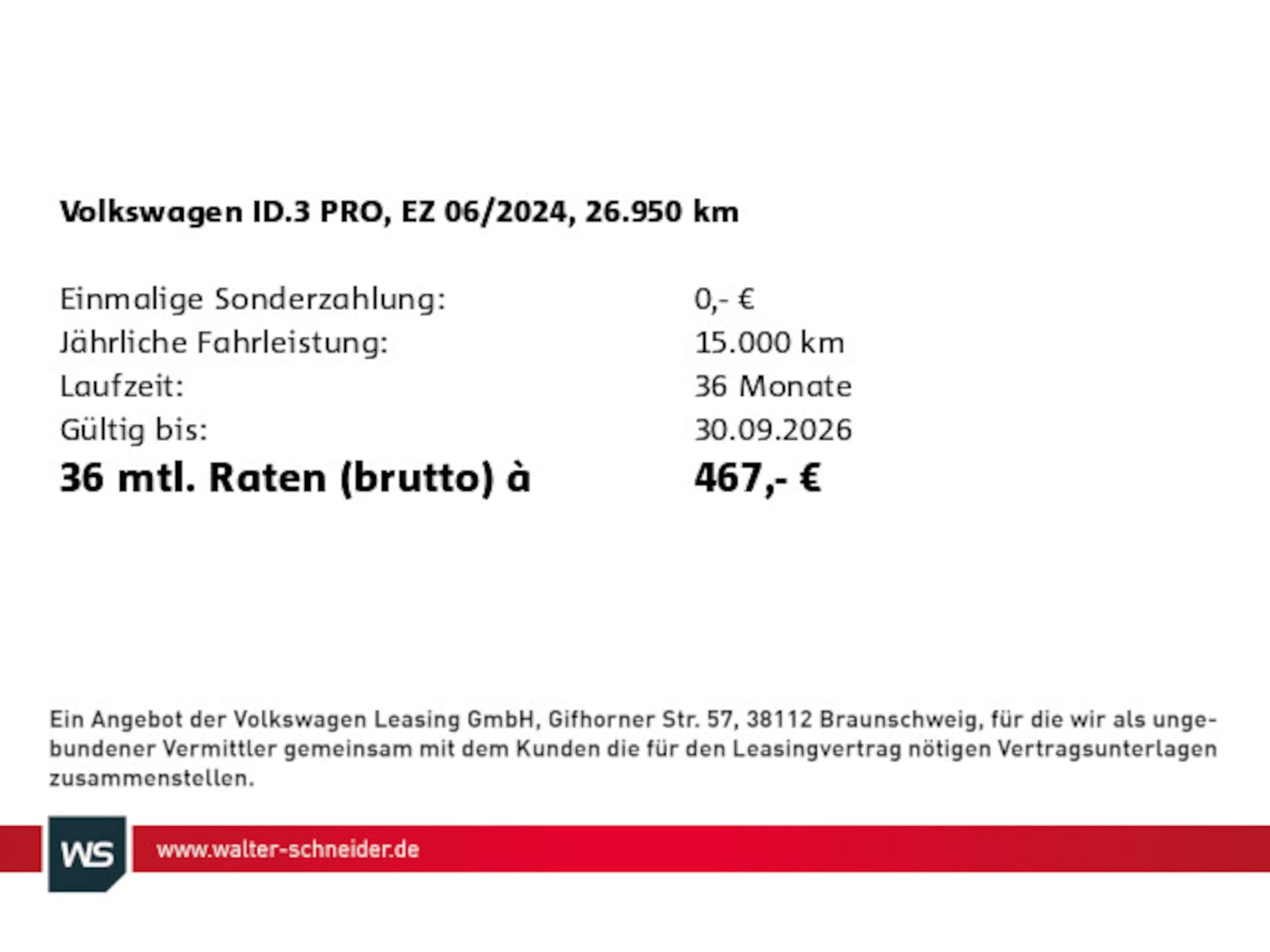Volkswagen ID.3 MOVE Pro