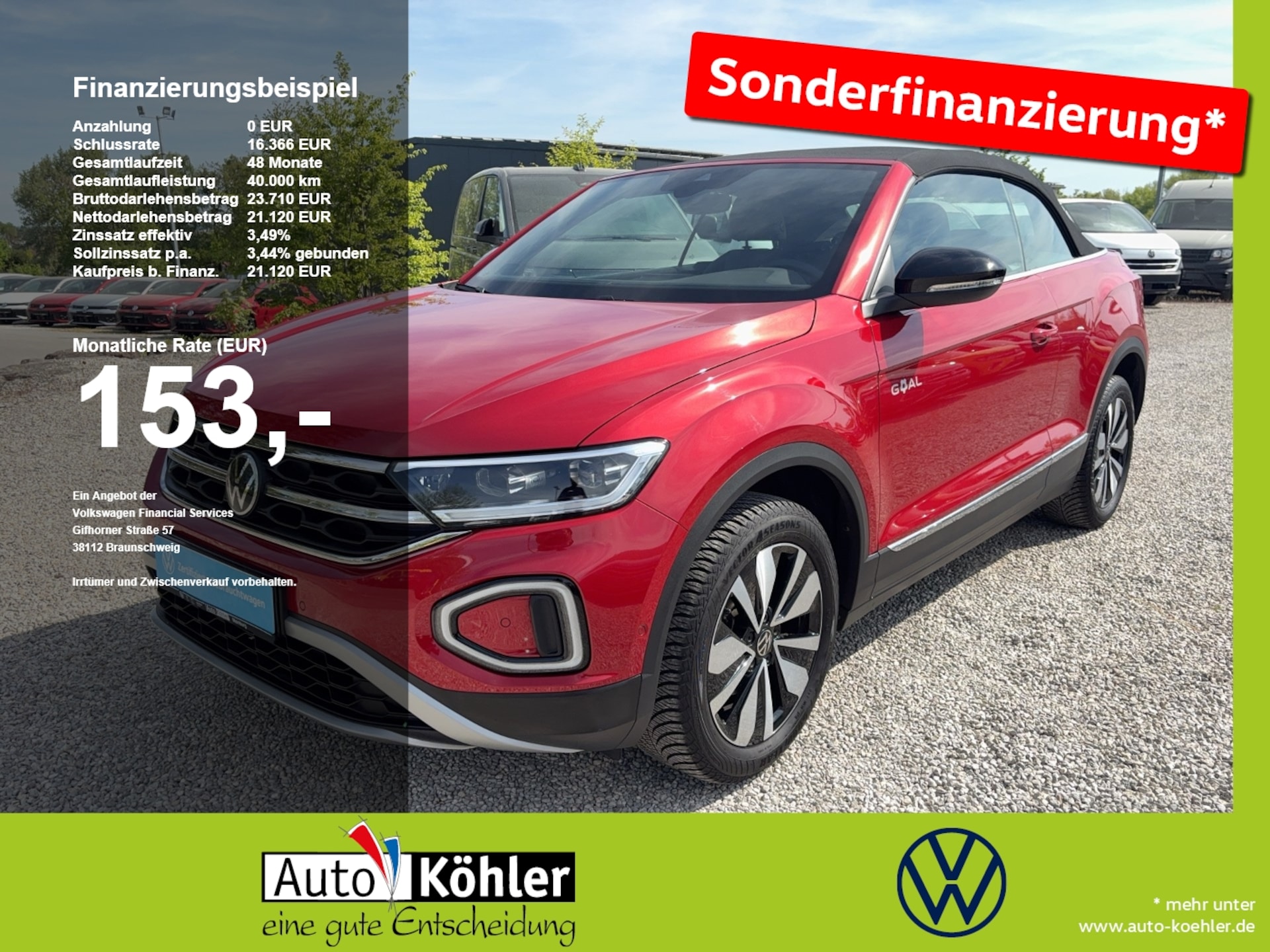 Volkswagen T-Roc Cabriolet Style