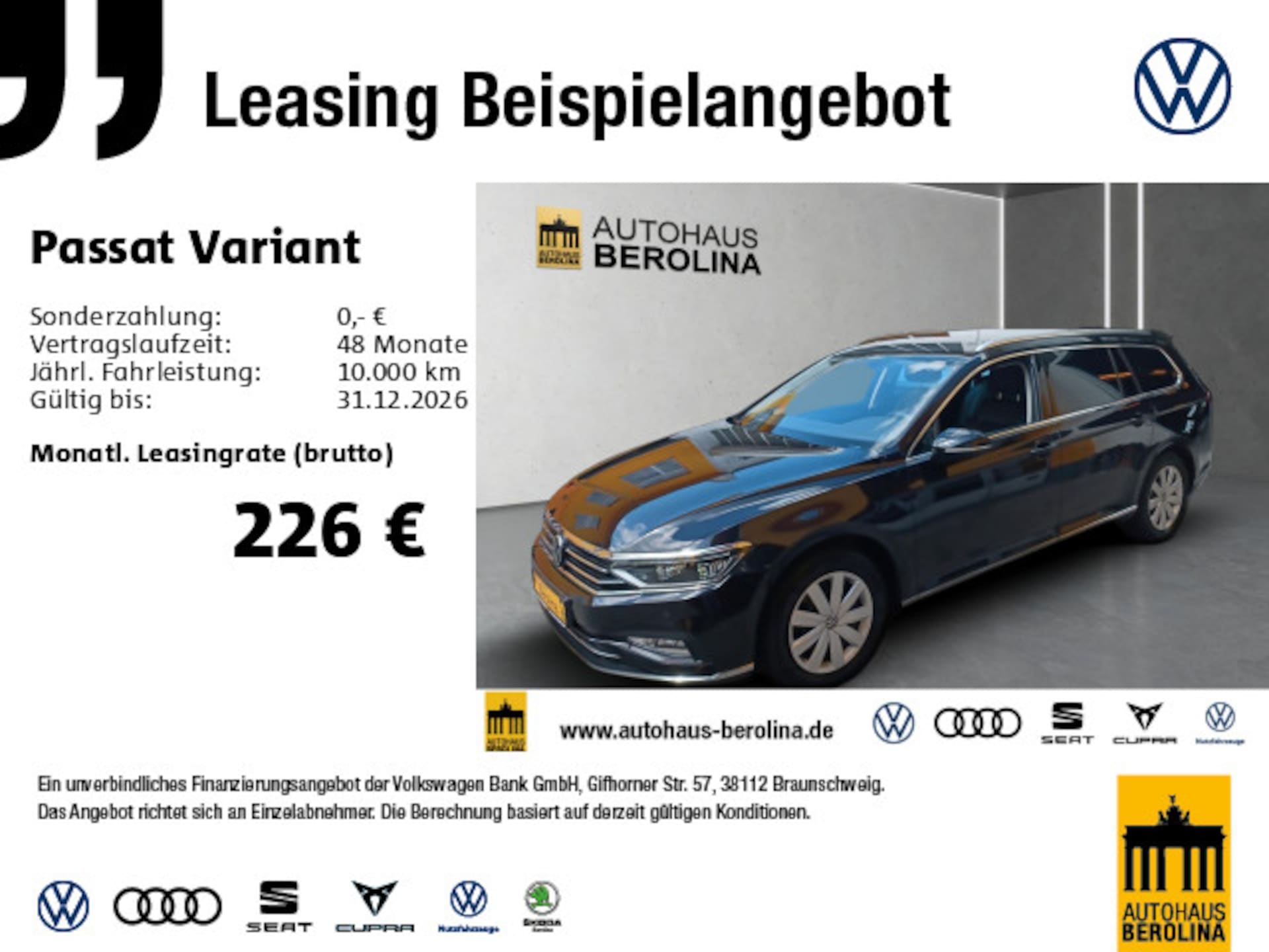 Volkswagen Passat Variant Elegance