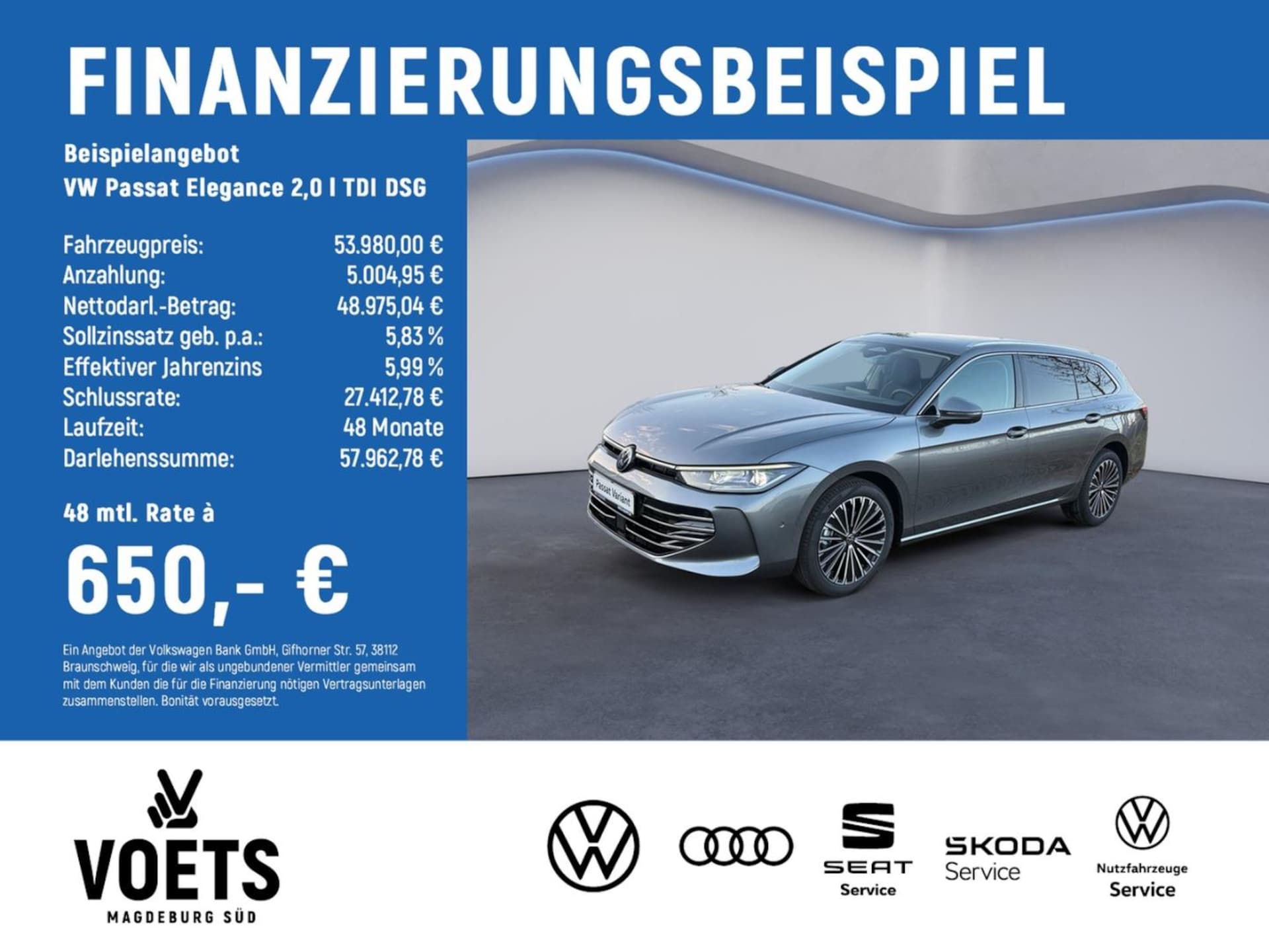 Volkswagen Passat Elegance