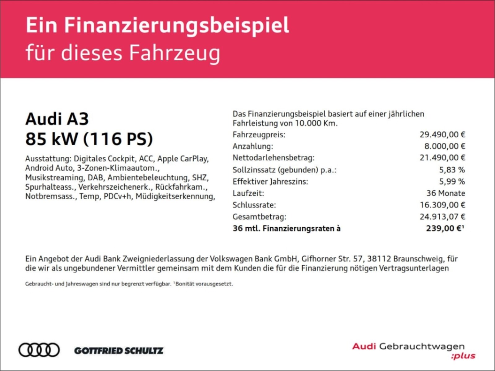 Audi A3 Sportback – Bild 2