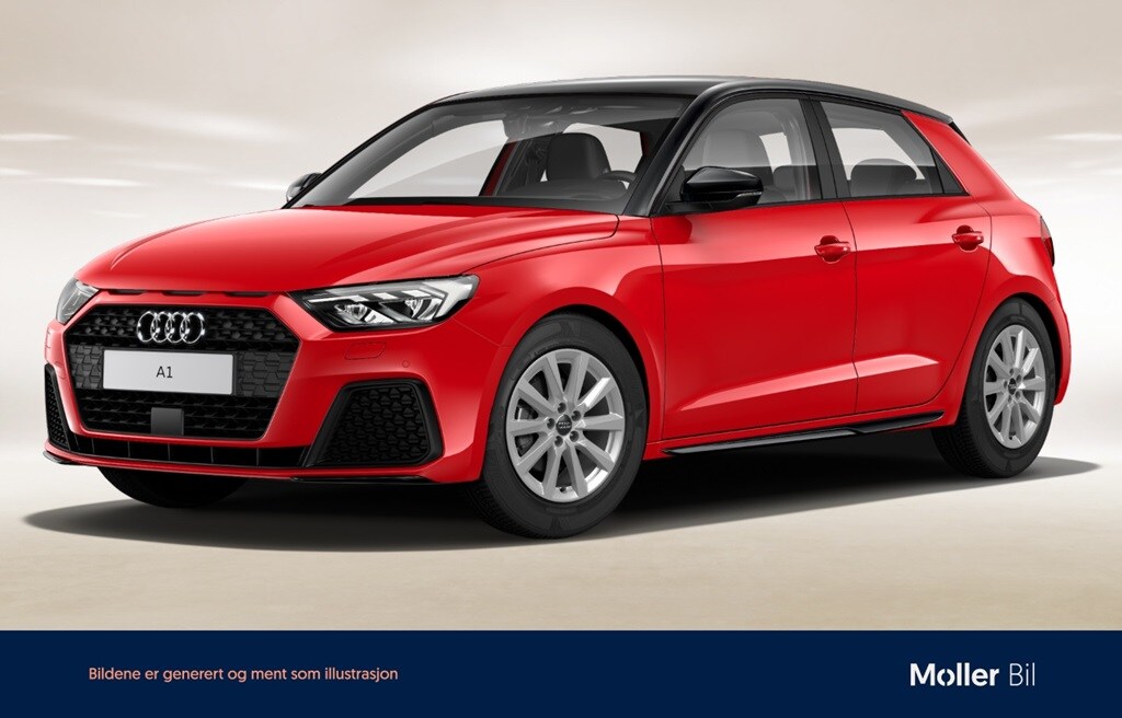 Bild som visar&nbsp;Audi A1 Sportback&nbsp;A1 Sportback 35 TFSI Proline 150 hk S tronic - för mer information kontakta din Audi Partner