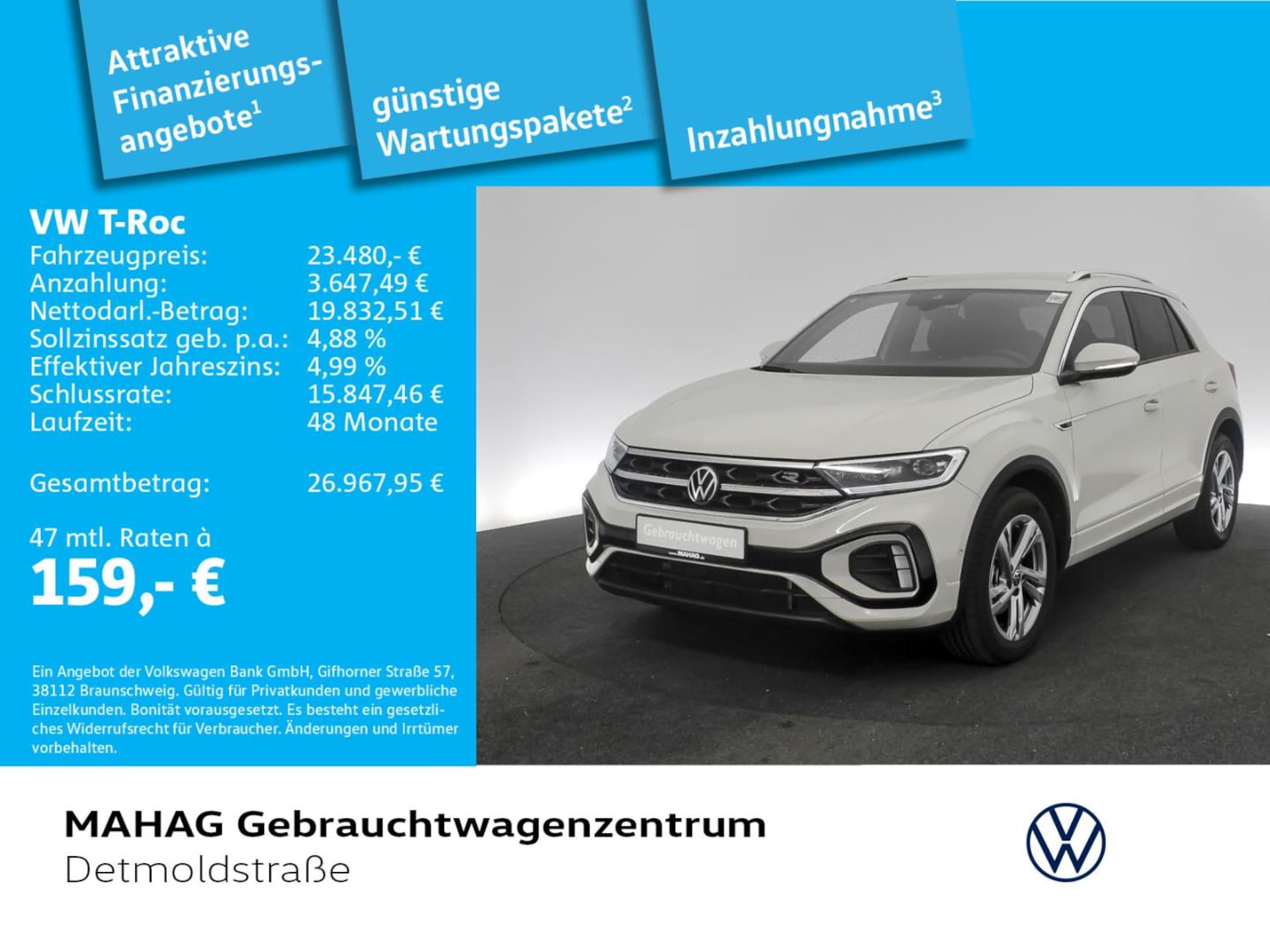 Volkswagen T-Roc R-Line