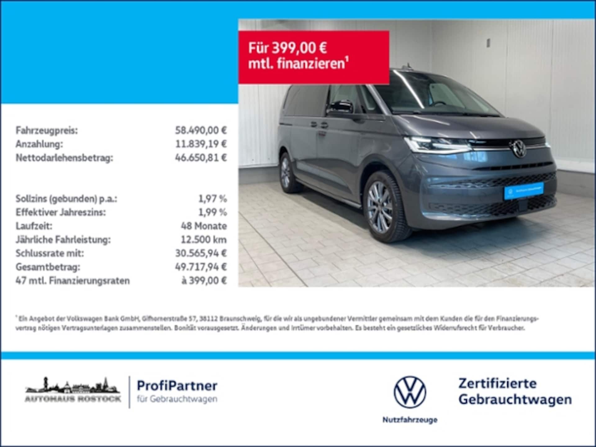 Volkswagen Multivan Life