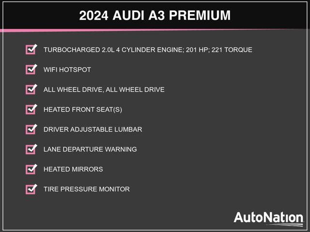 2024 Audi A3 Sedan