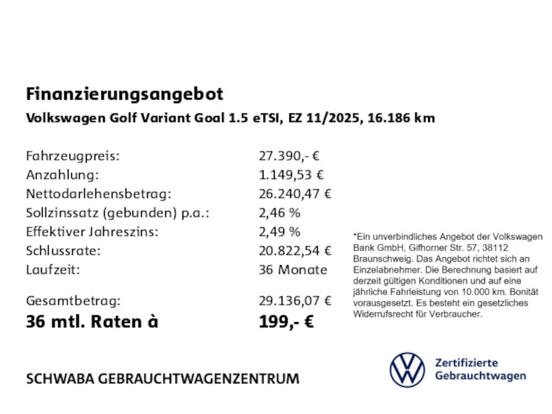 Volkswagen Golf Variant Goal