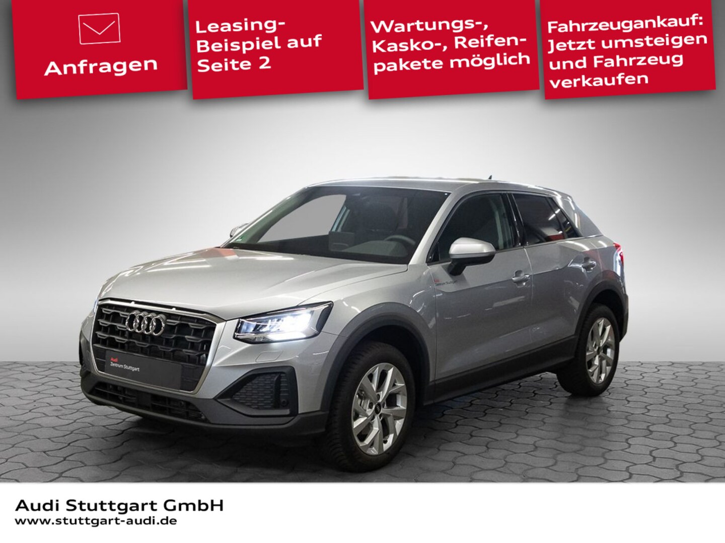 Bild über Audi Q2 35 TFSI Schaltgetriebe - für weitere Informationen kontaktieren Sie den Audi Partner