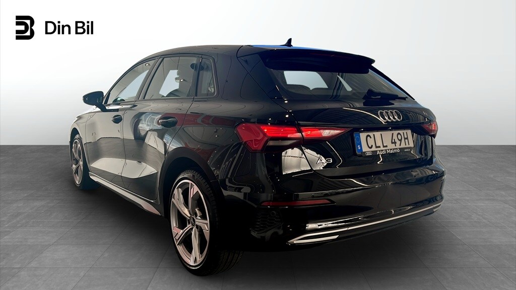 Bild som visar&nbsp;Audi A3 Sportback&nbsp;A3 Sportback 35 TFSI Proline advanced 150 hk S tronic - för mer information kontakta din Audi Partner