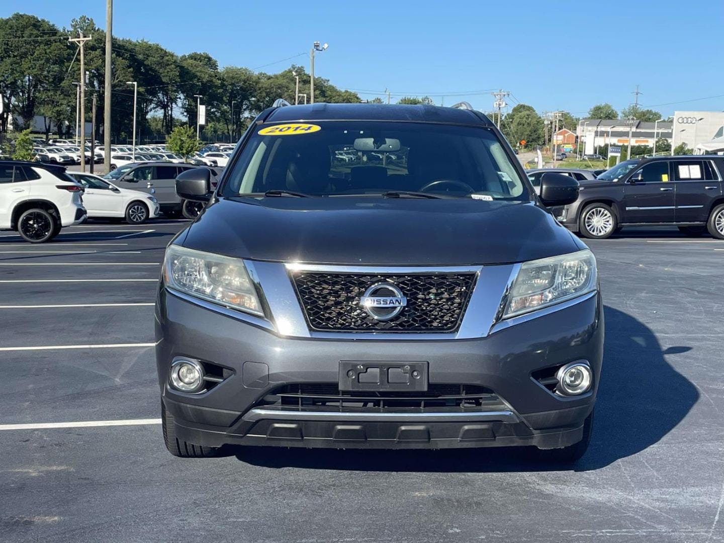 Used 2014 Nissan Pathfinder SL with VIN 5N1AR2MMXEC648000 for sale in Greenville, SC