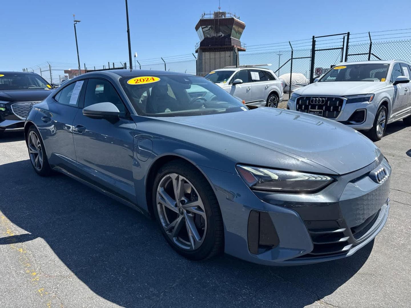 Used 2024 Audi e-tron GT Premium Plus with VIN WAUFJBFW9R7003818 for sale in Palo Alto, CA