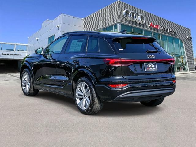 Used 2025 Audi Q6 e-tron Premium with VIN WA112BGF6SA040983 for sale in Los Angeles, CA