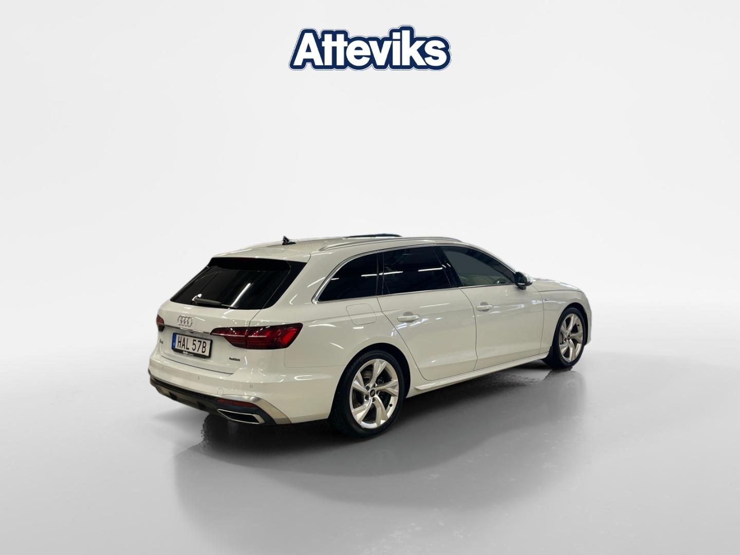 Bild som visar&nbsp;Audi A4 Avant&nbsp;A4 Avant 40 TFSI quattro S line 204 hk S tronic - för mer information kontakta din Audi Partner