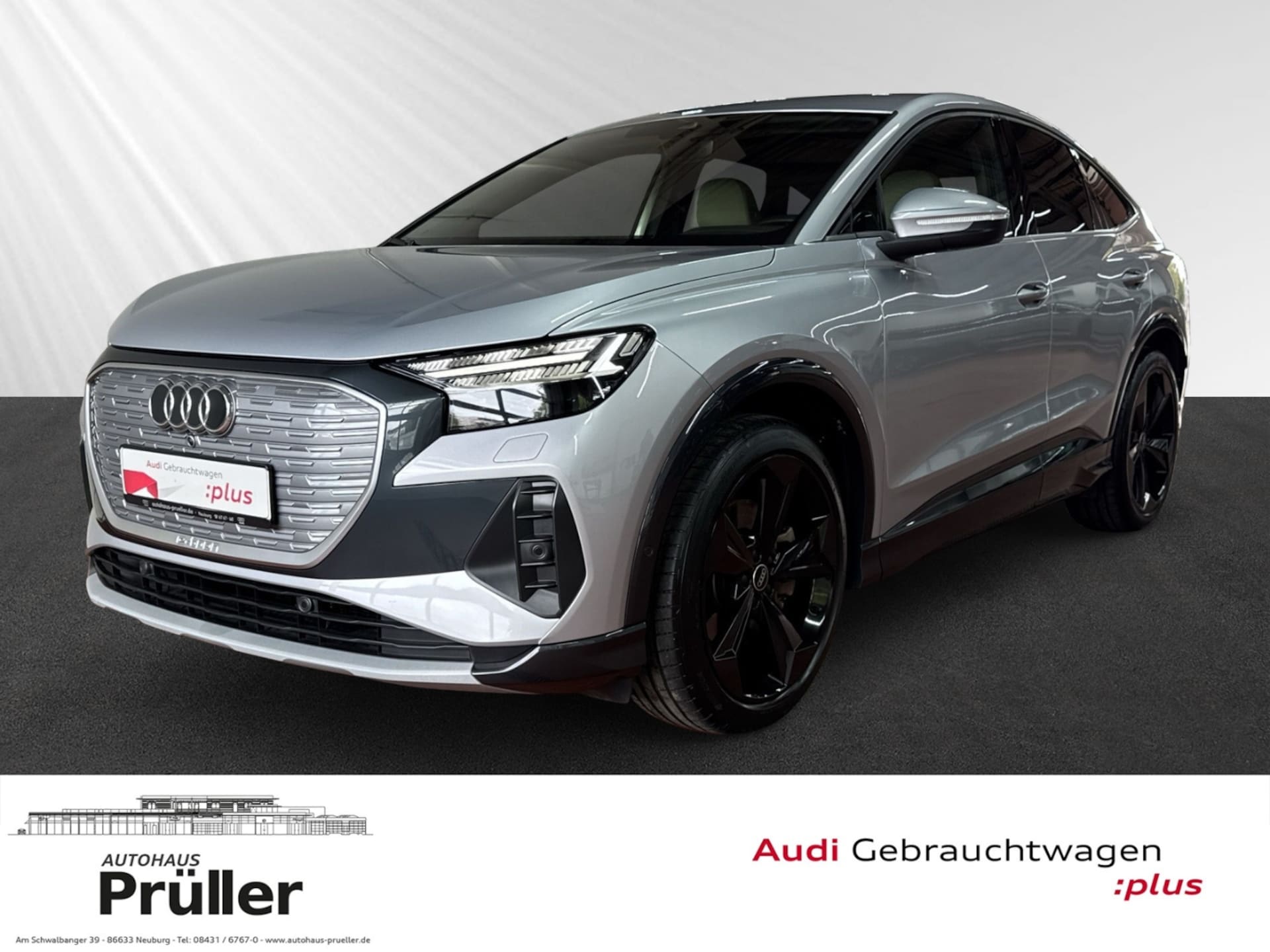 Audi Q4 Sportback e-tron — Audi Q4 Sportback e-tron 50 quattro 220 kW Sportback 50 qu ACC+Kamera+Matrix+Navi+Pano