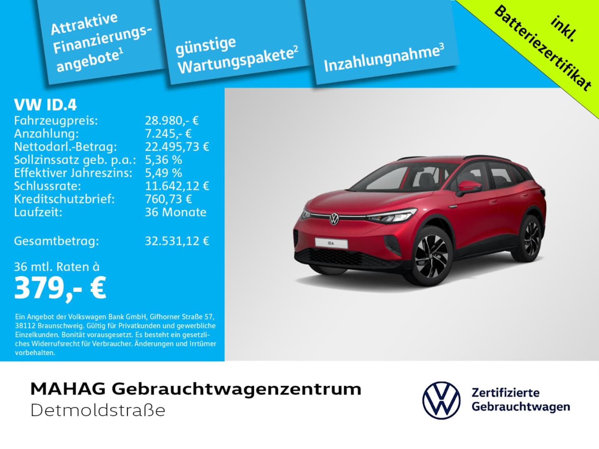 Volkswagen ID.4 Pro Performance