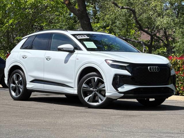 Certified 2023 Audi Q4 e-tron Premium Plus with VIN WA1L2BFZXPP033995 for sale in Rocklin, CA
