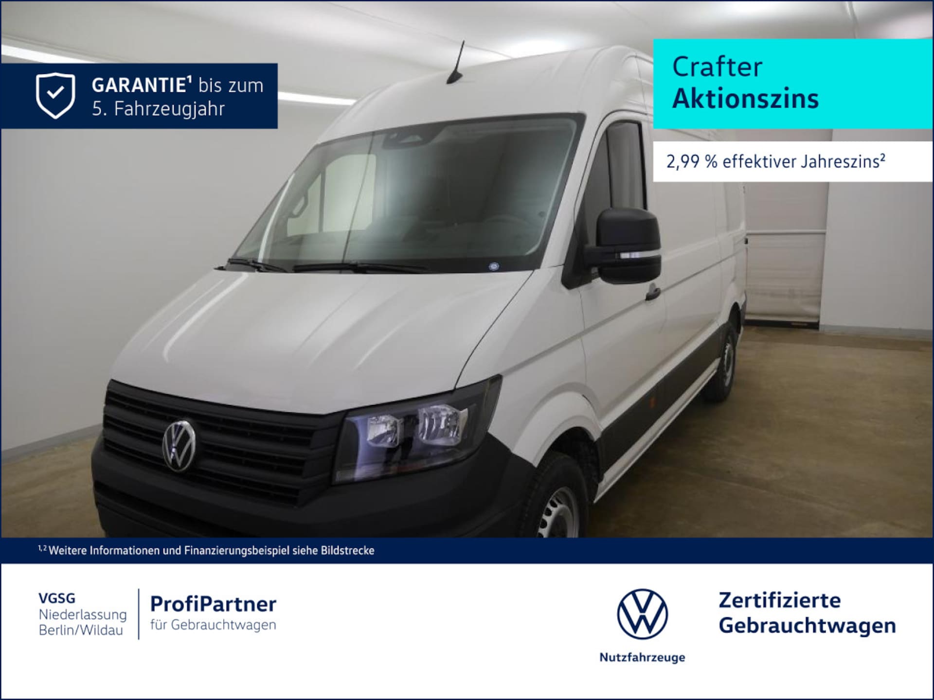 Volkswagen Crafter Kasten mittlerer Radstand