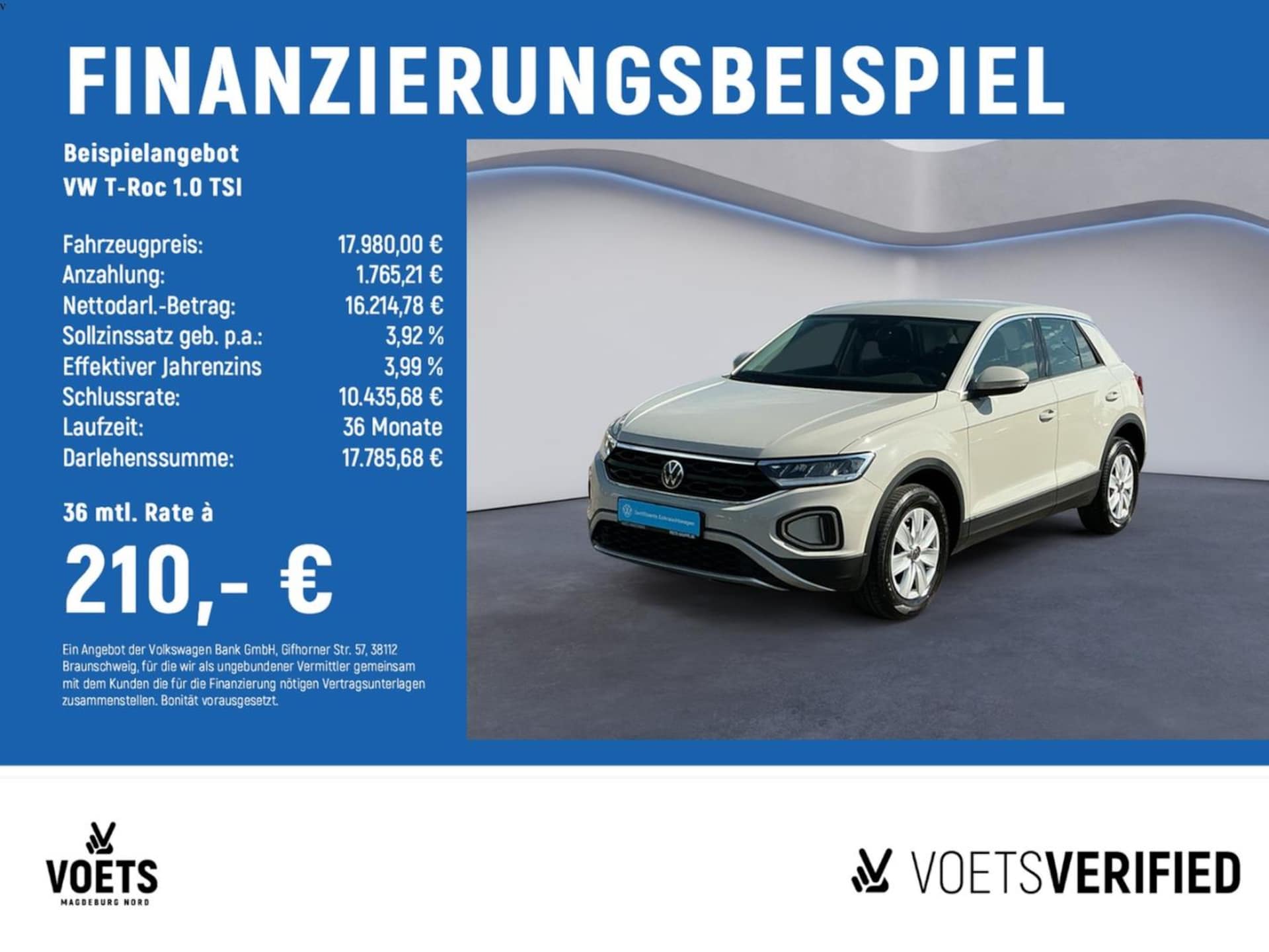 Volkswagen T-Roc Basis-Modell
