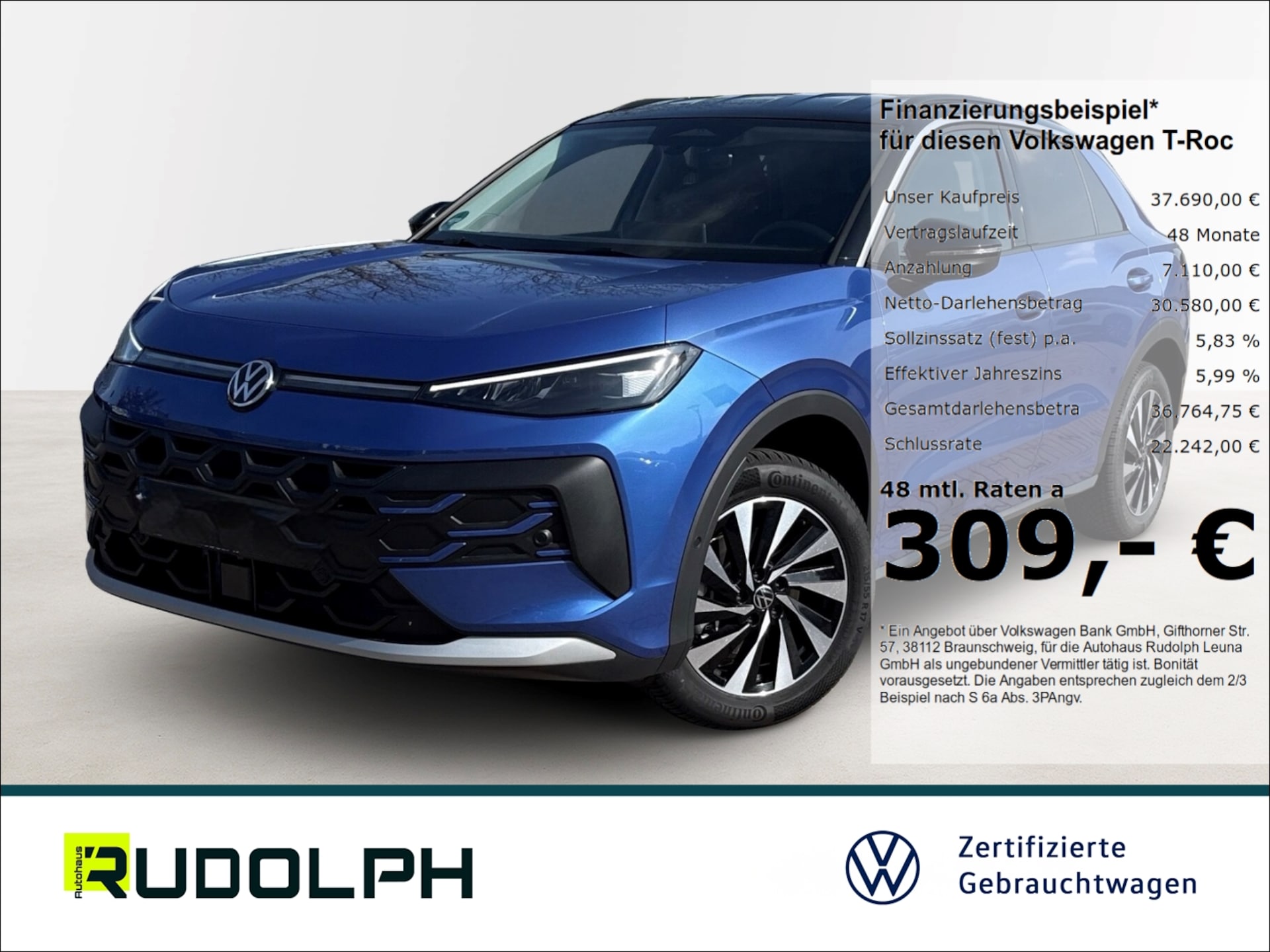 Volkswagen T-Roc Life