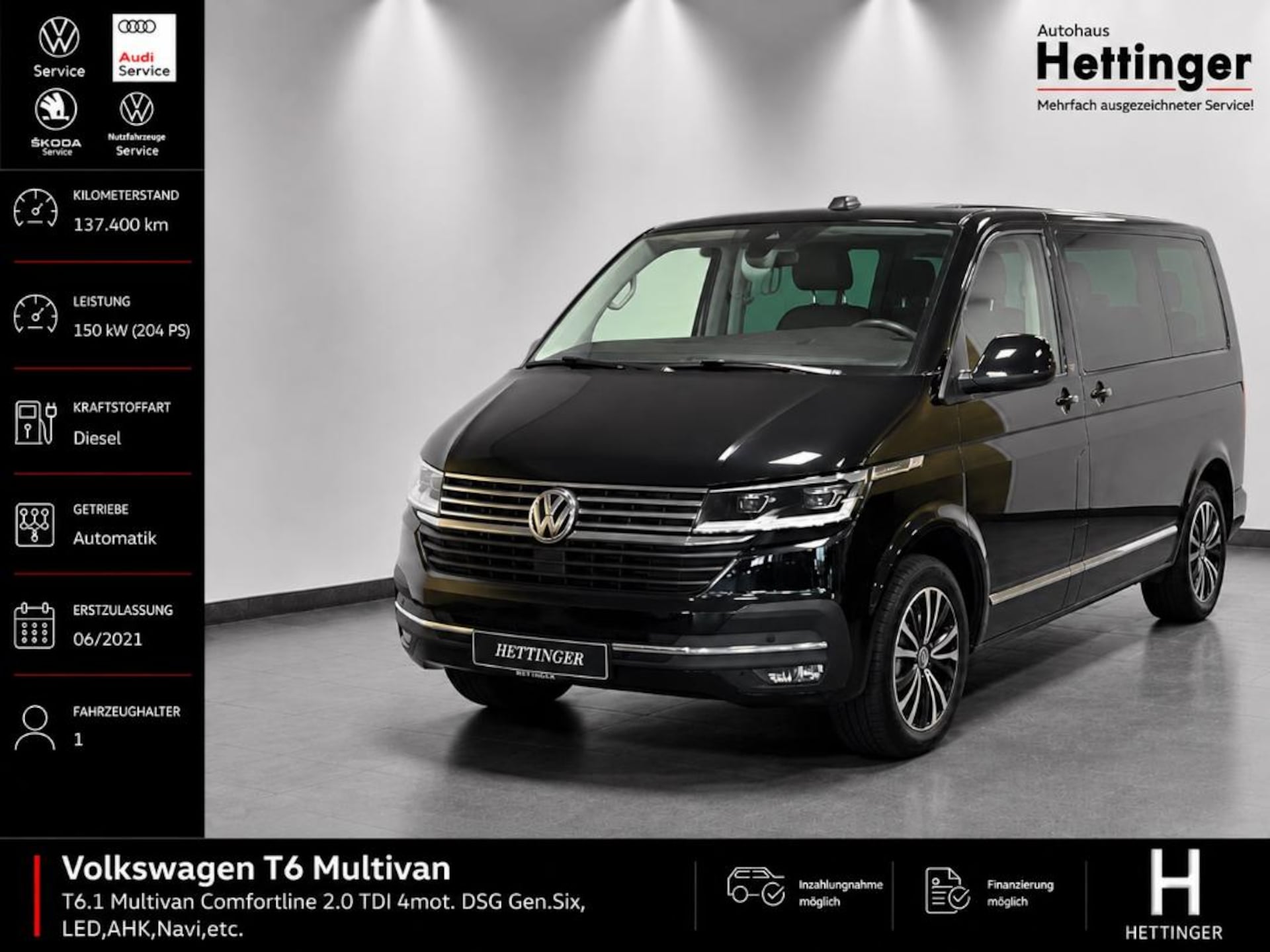 Volkswagen T6.1 Multivan Comfortline