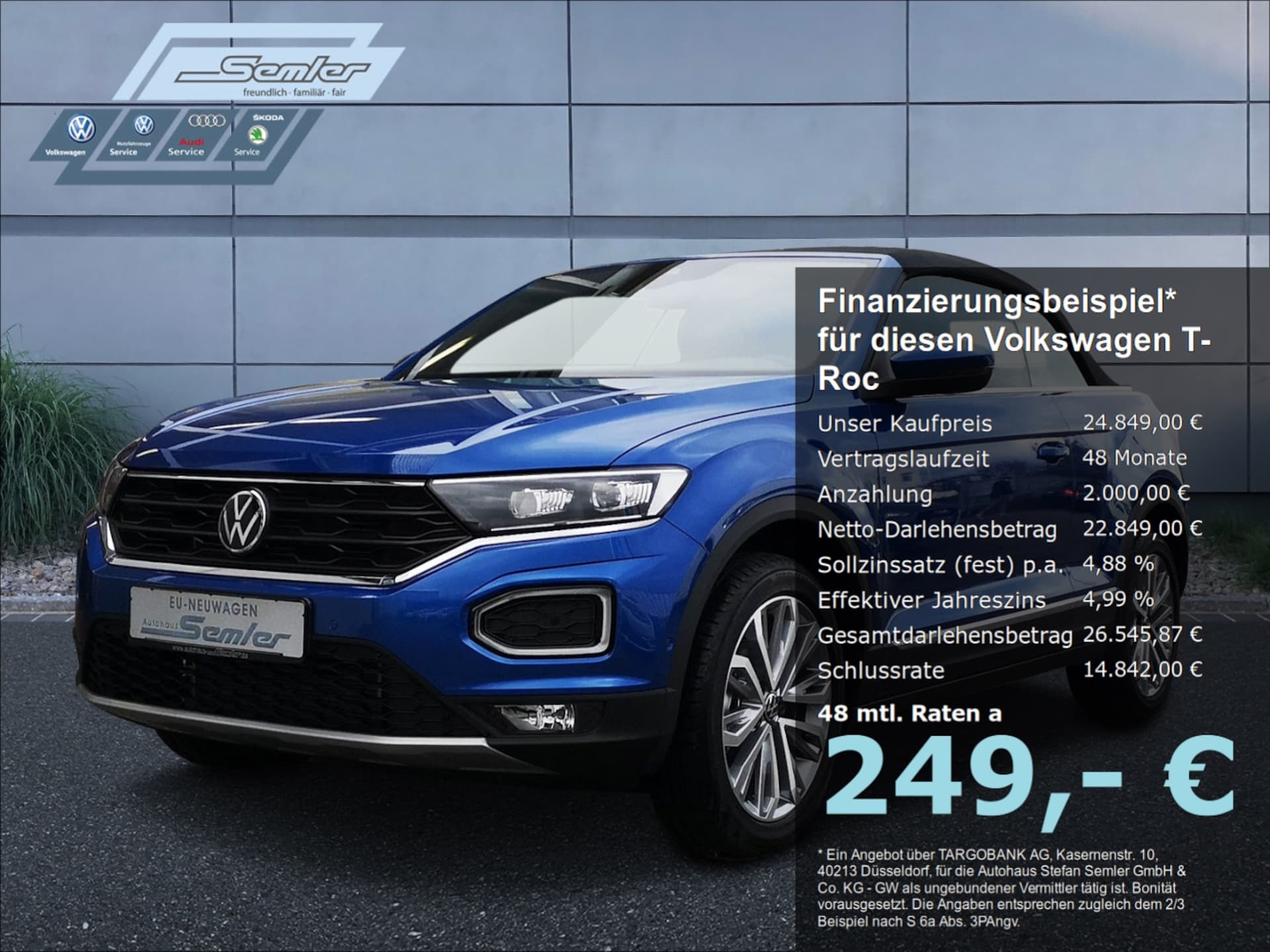Volkswagen T-Roc Cabriolet Style