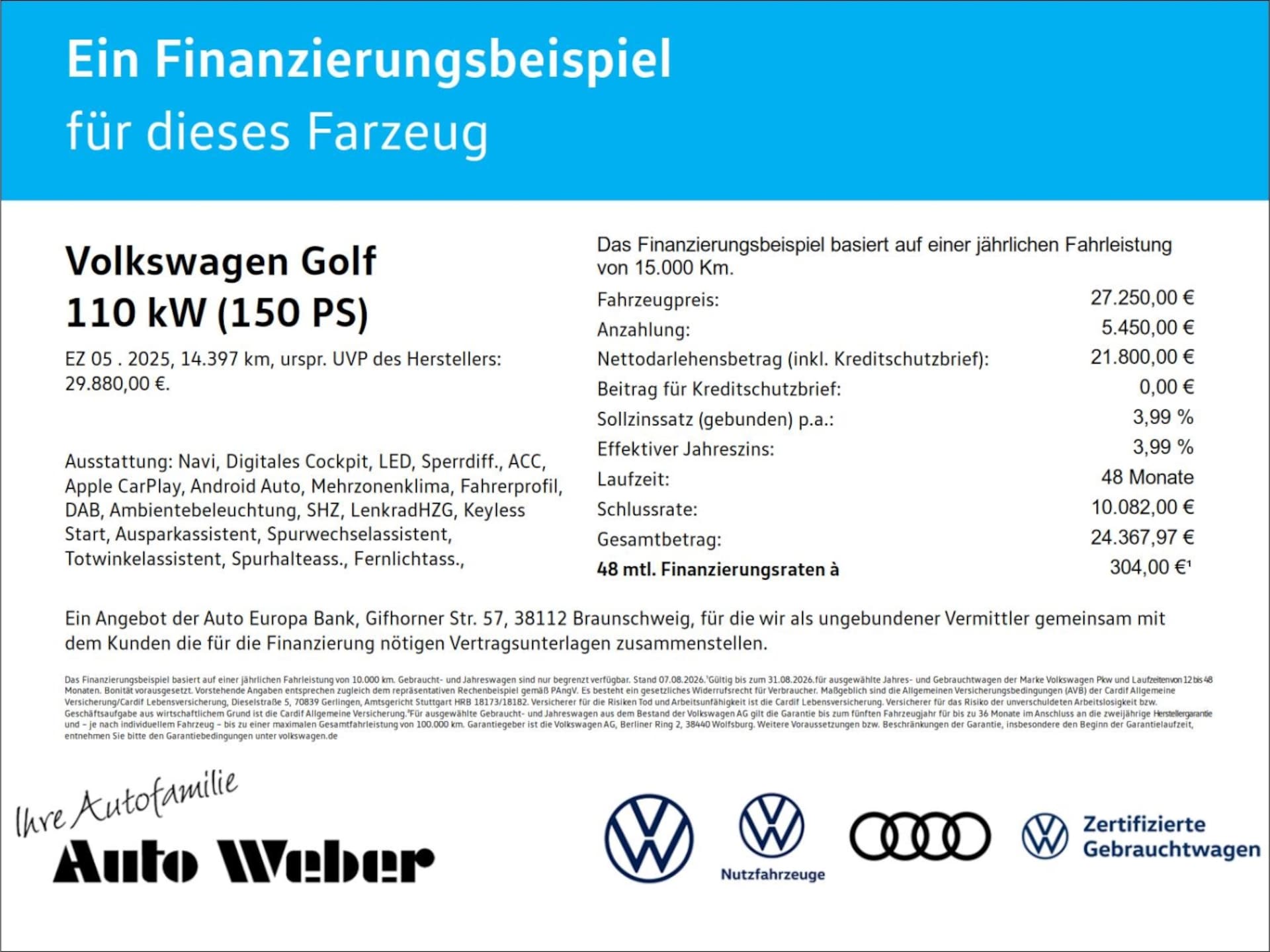 Volkswagen Golf Goal