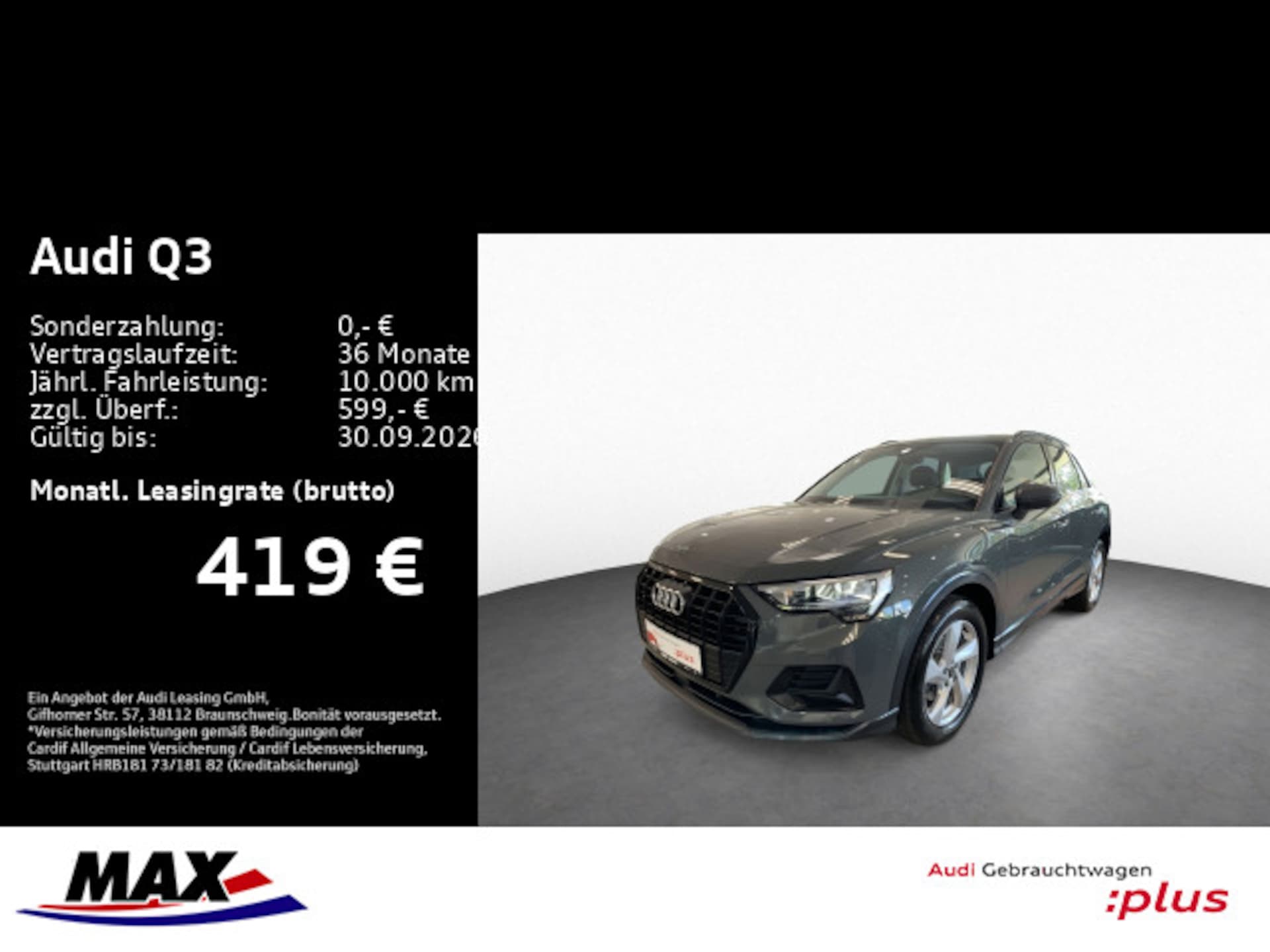 Audi Q3 SUV advanced