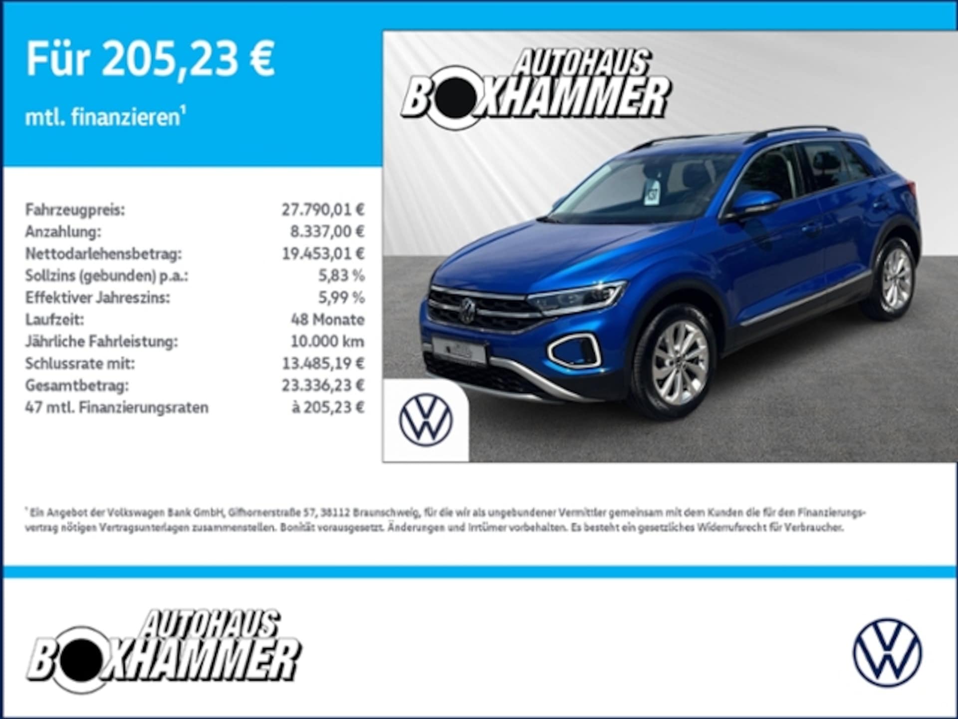 Volkswagen T-Roc Style