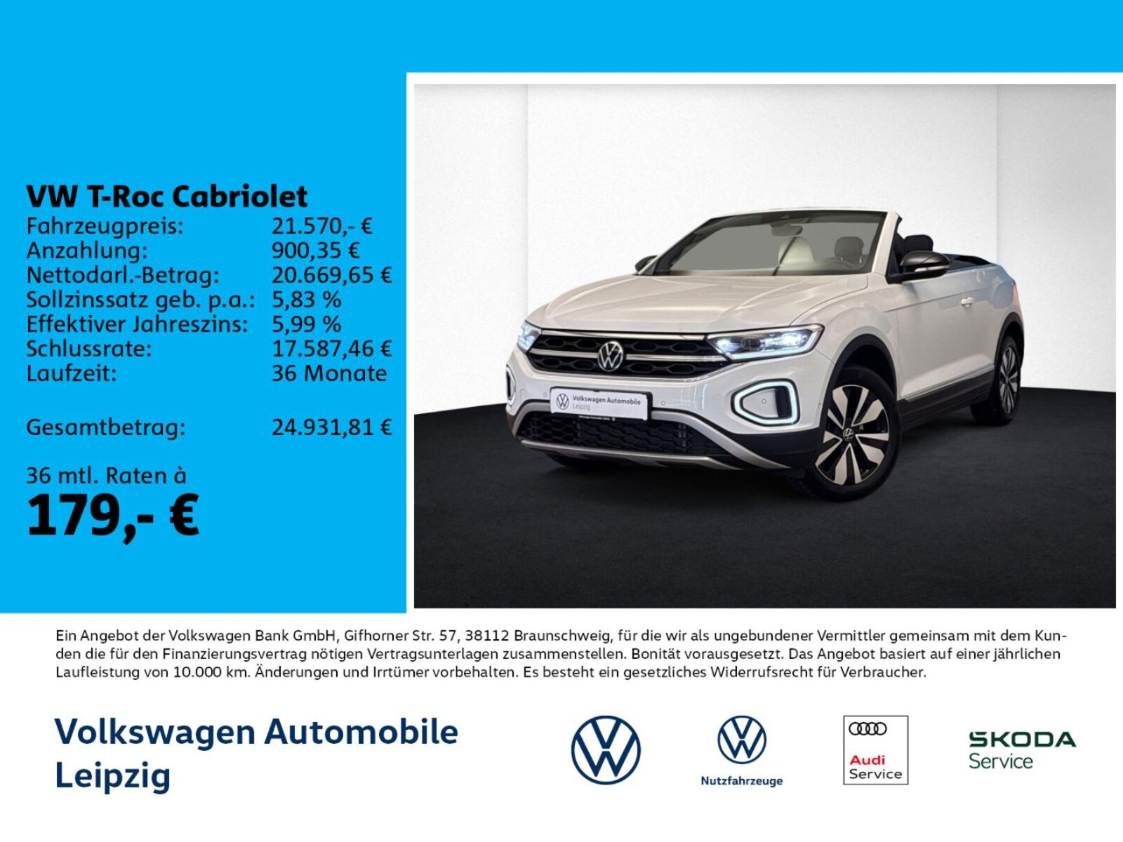 Volkswagen T-Roc Cabriolet