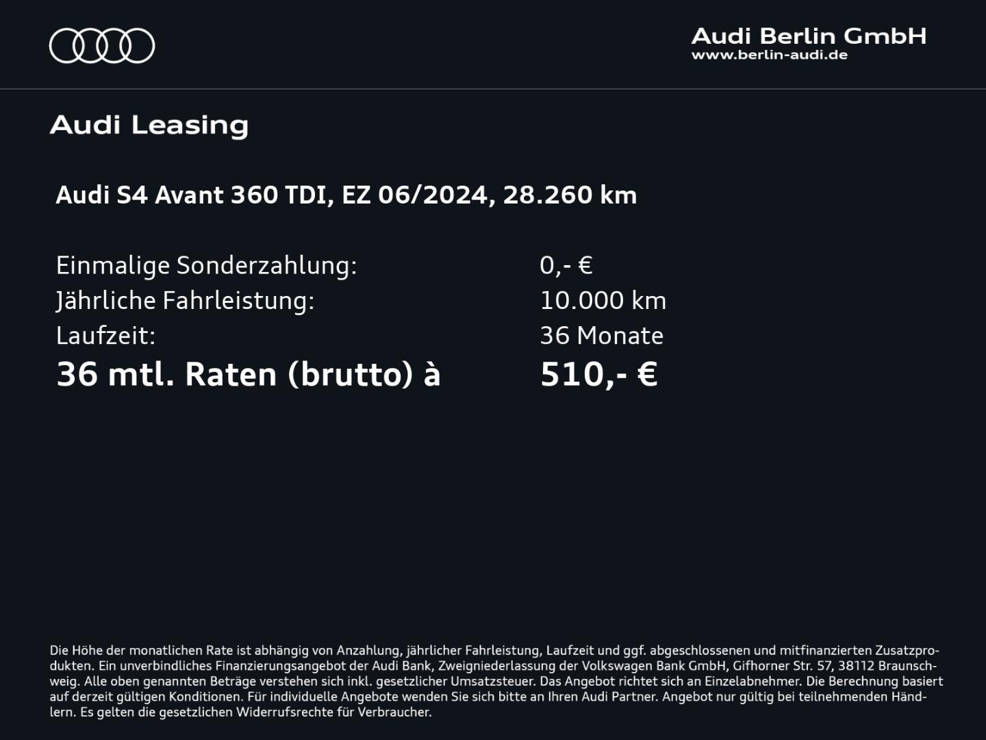 Bild über - für weitere Informationen kontaktieren Sie den Audi Partner