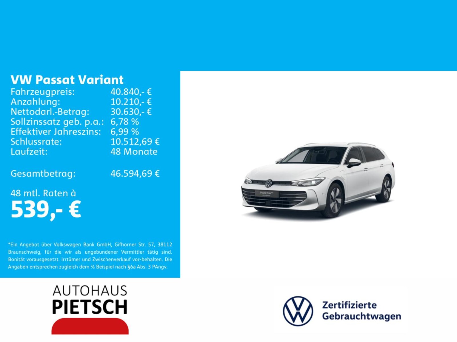 Volkswagen Passat – Bild 2