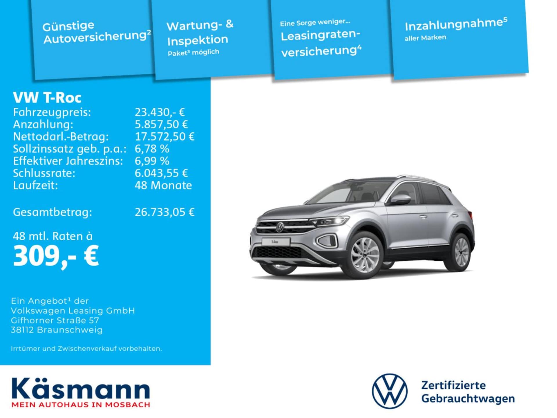 Volkswagen T-Roc Style