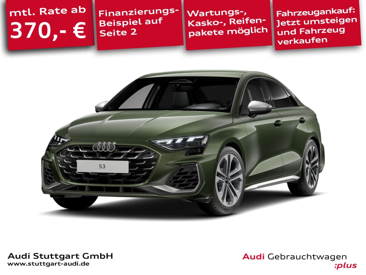 Bild über Audi S3 Limousine TFSI quattro S tronic - für weitere Informationen kontaktieren Sie den Audi Partner