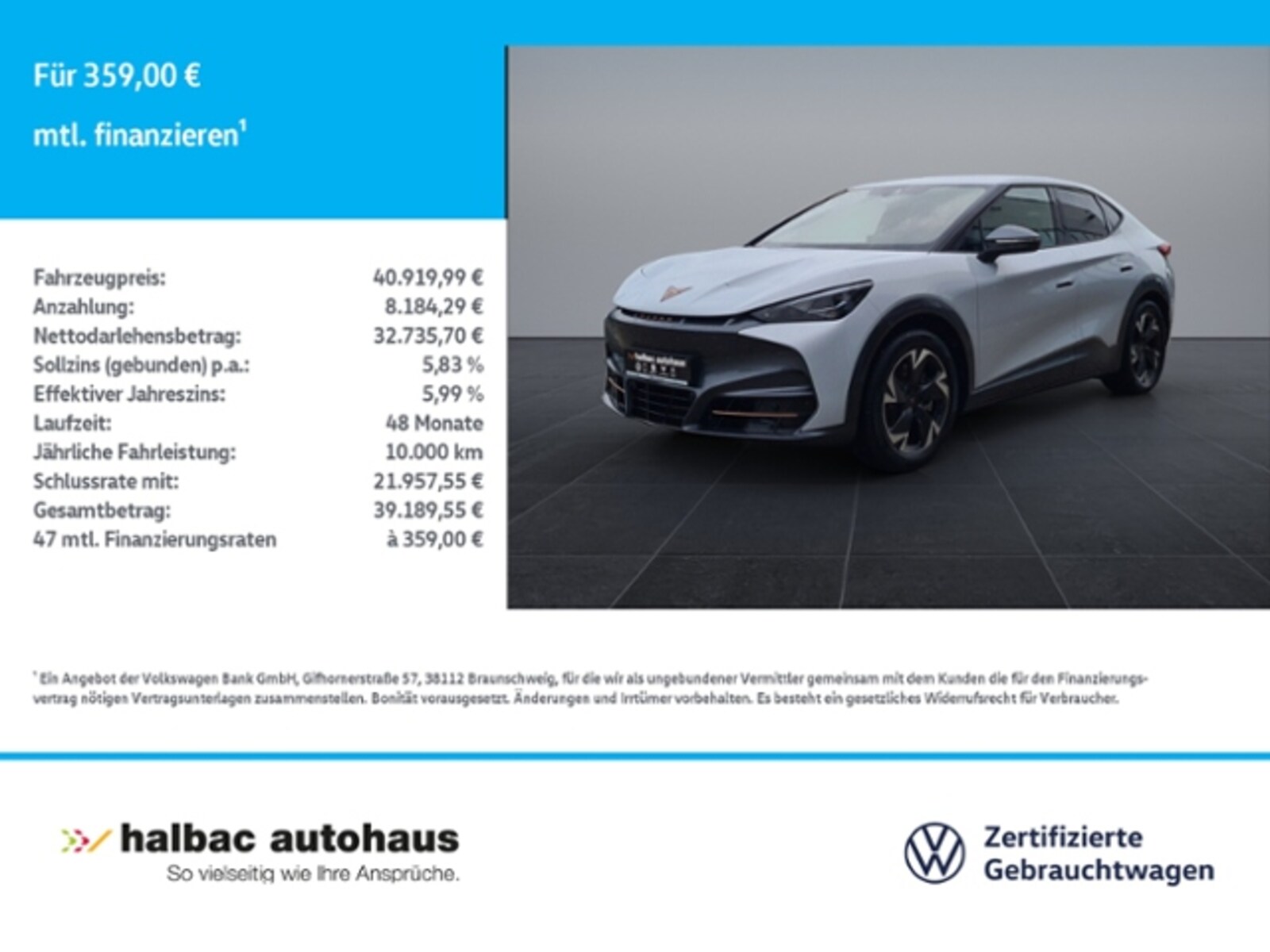 CUPRA Tavascan
