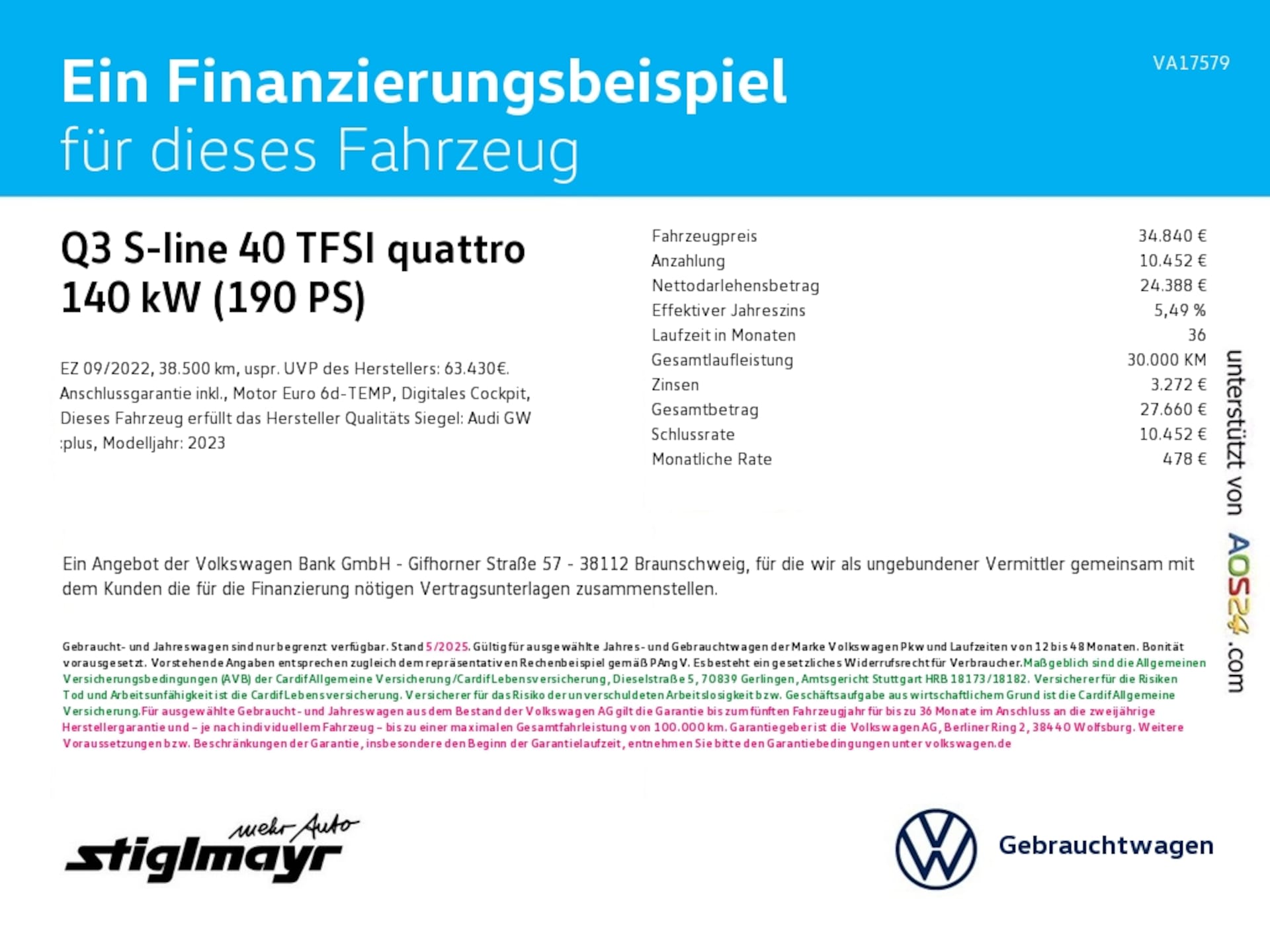 Audi Q3 SUV S line
