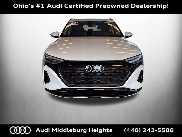 Used 2024 Audi Q8 e-tron Prestige with VIN WA16ABGE4RB007713 for sale in Middleburg Heights, OH