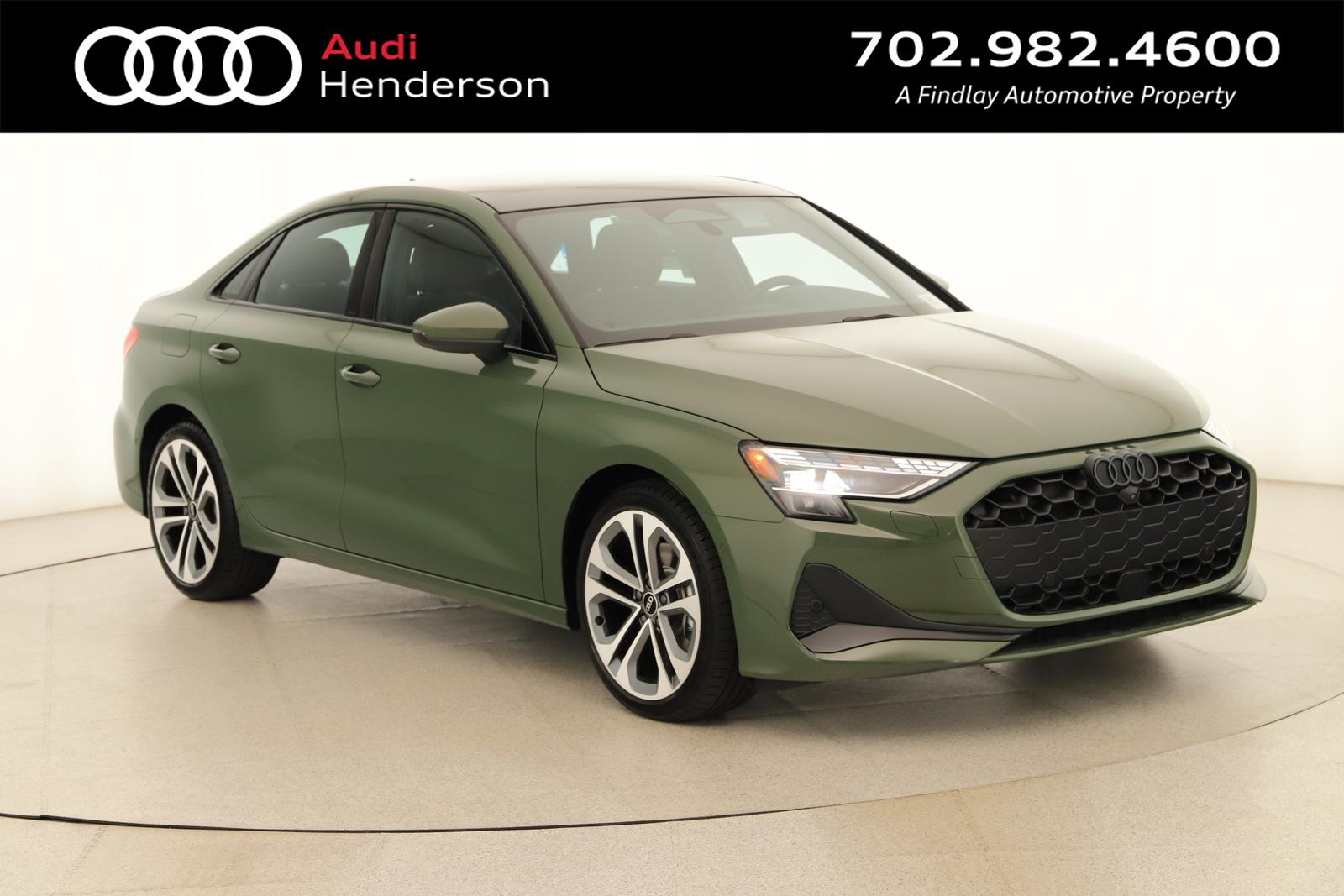 Audire ミントグリーンSサイズ New 2026 Audi A3 Sedan Premium Plus 40 TFSI® quattro® S tronic